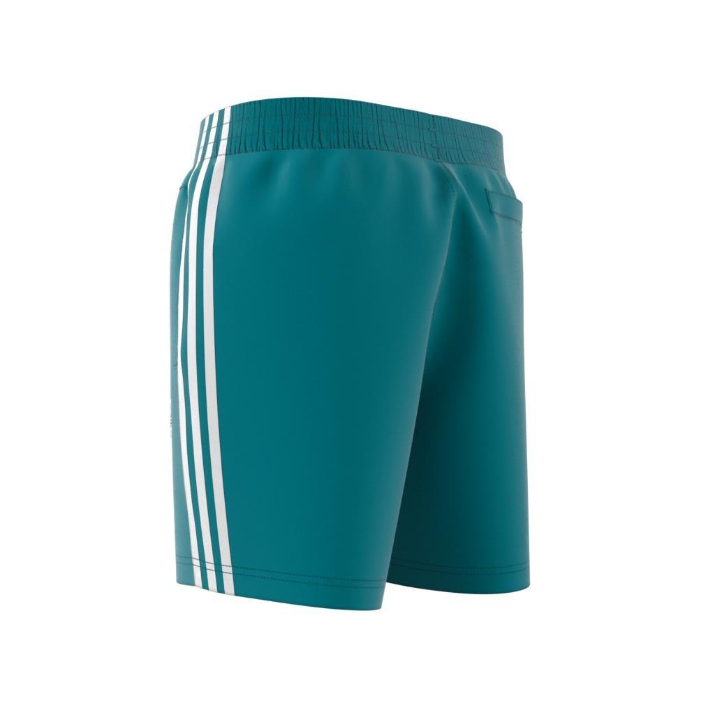 Men Originals Adicolor 3-Stripes Swim Shorts, Turquoise, A901_ONE, large image number 9