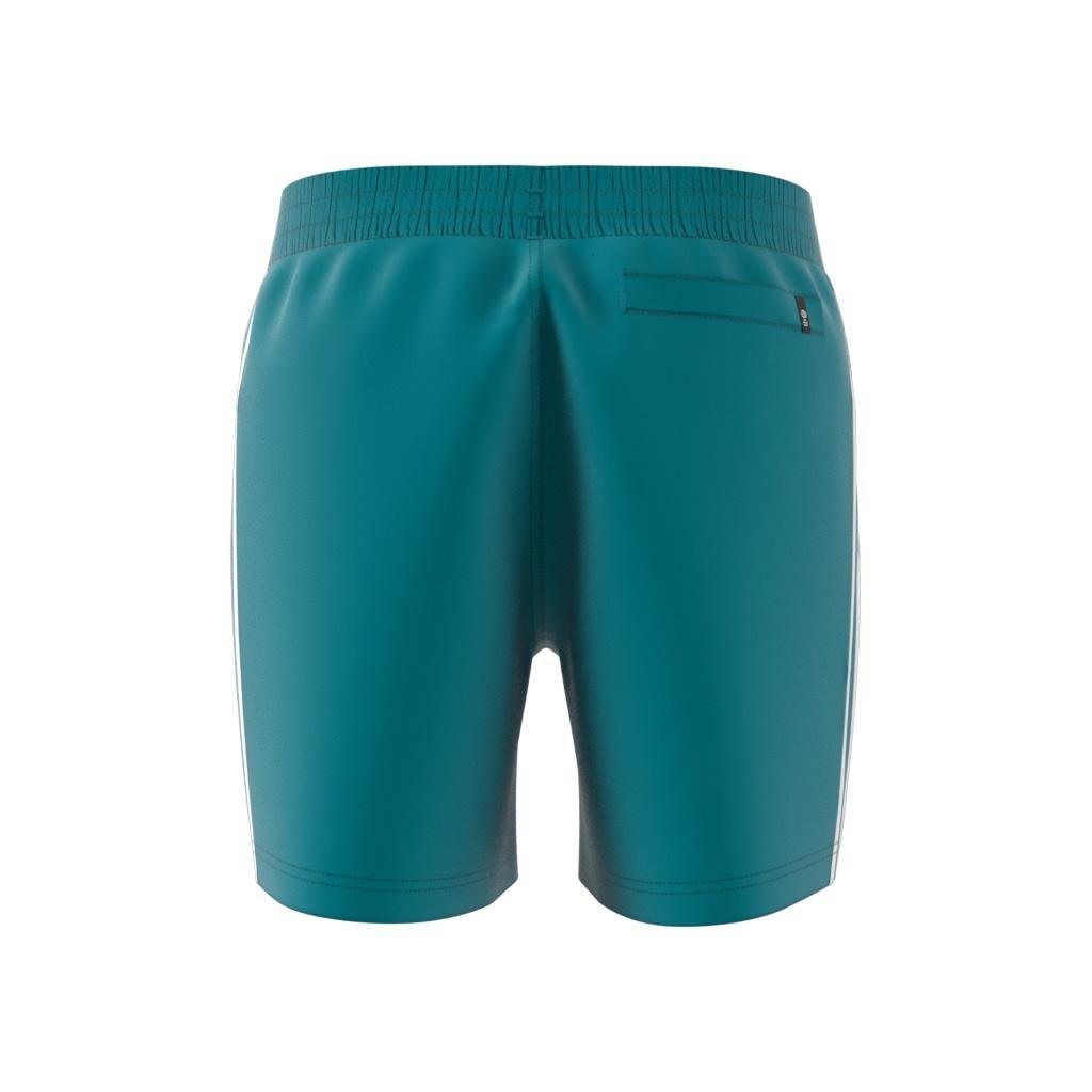 Originals Adicolor 3-Stripes Swim Shorts, Turquoise, A901_ONE, large image number 10