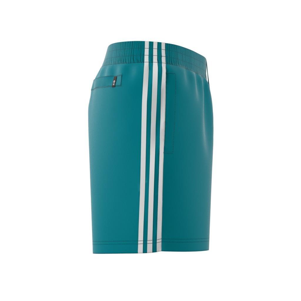 Originals Adicolor 3-Stripes Swim Shorts, Turquoise, A901_ONE, large image number 12