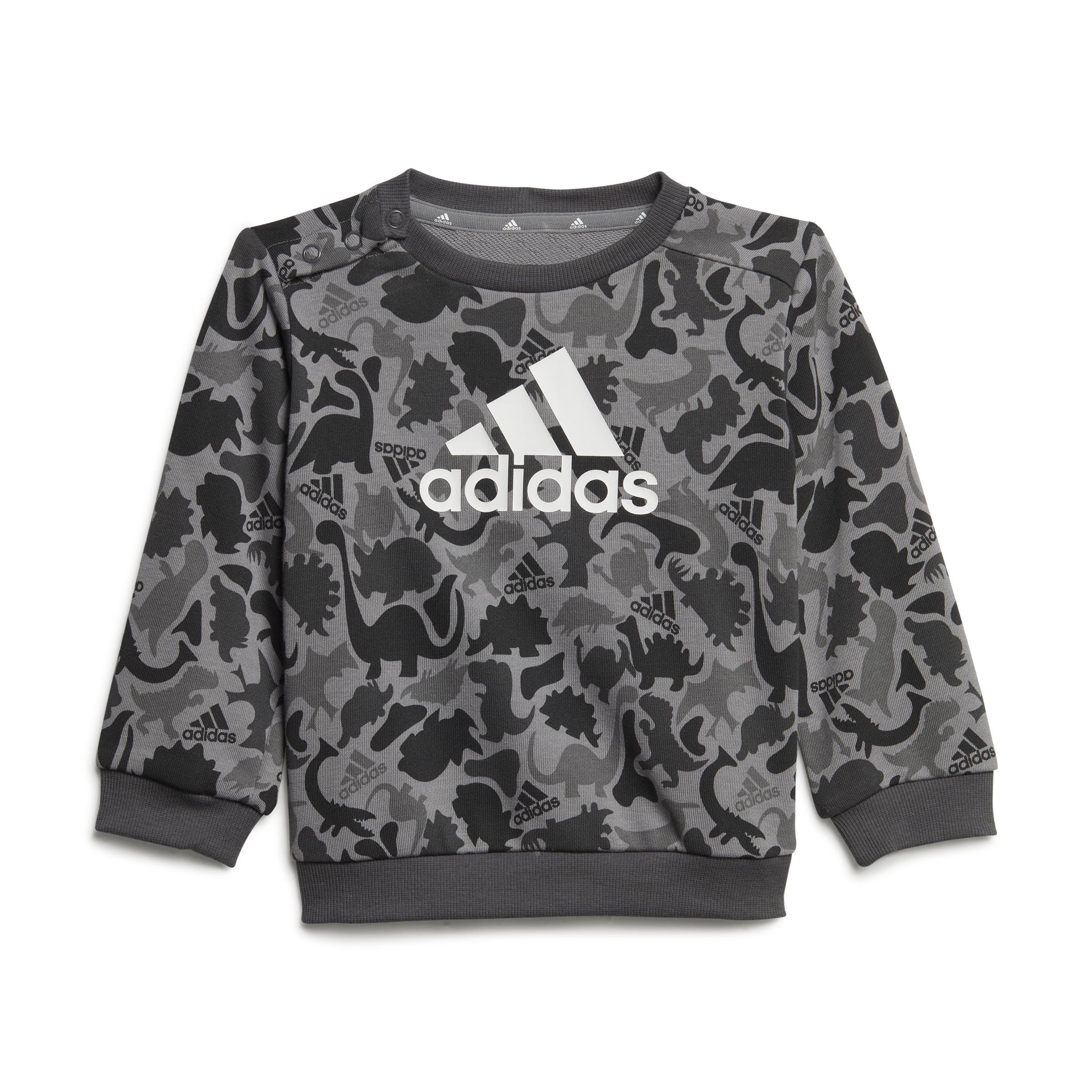 Unisex Kids Essentials Allover Print Jogger Set, Grey, A901_ONE, large image number 11