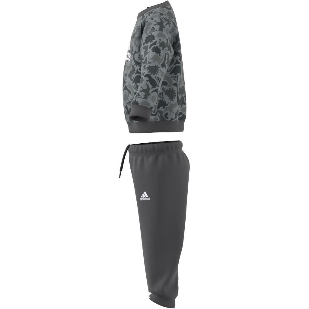Unisex Kids Essentials Allover Print Jogger Set, Grey, A901_ONE, large image number 13