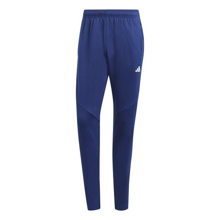 Men Game And Go Small Logo Training Tapered Joggers, Blue, A901_ONE, large image number 0