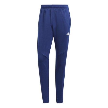 Men Game And Go Small Logo Training Tapered Joggers, Blue, A901_ONE, large image number 1