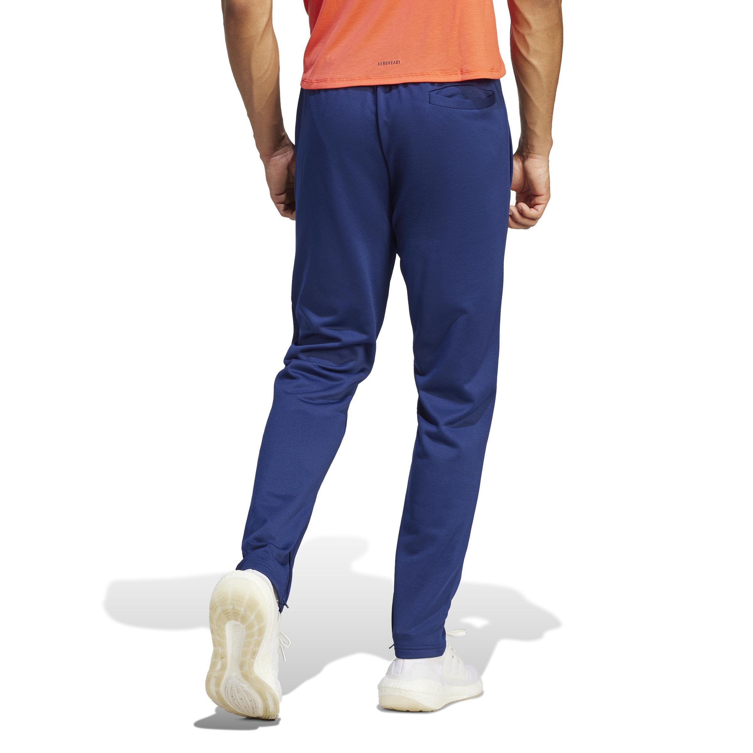 Game And Go Small Logo Training Tapered Joggers, Blue, A901_ONE, medium