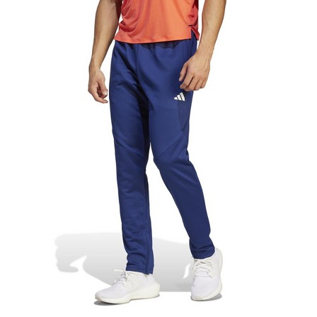 Men Game And Go Small Logo Training Tapered Joggers, Blue, A901_ONE, large image number 8