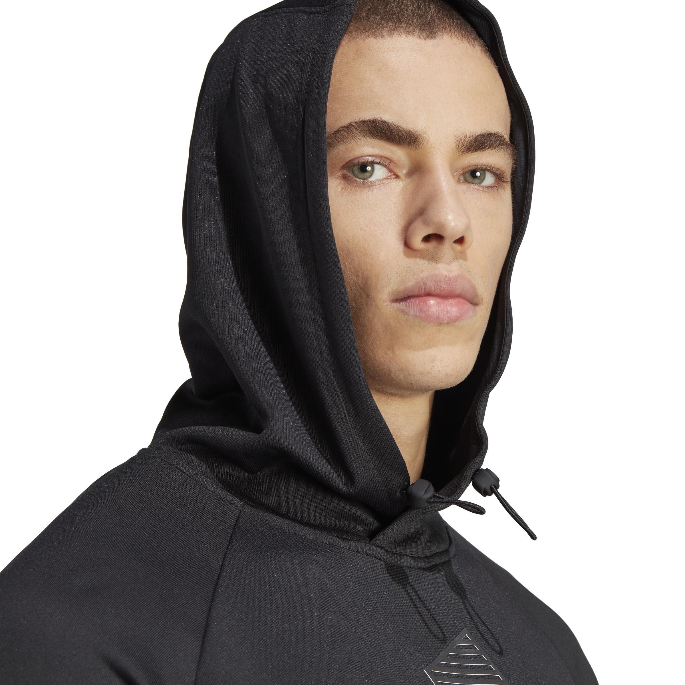 Game and Go Big Logo Training Hoodie, Black, A901_ONE, large image number 4