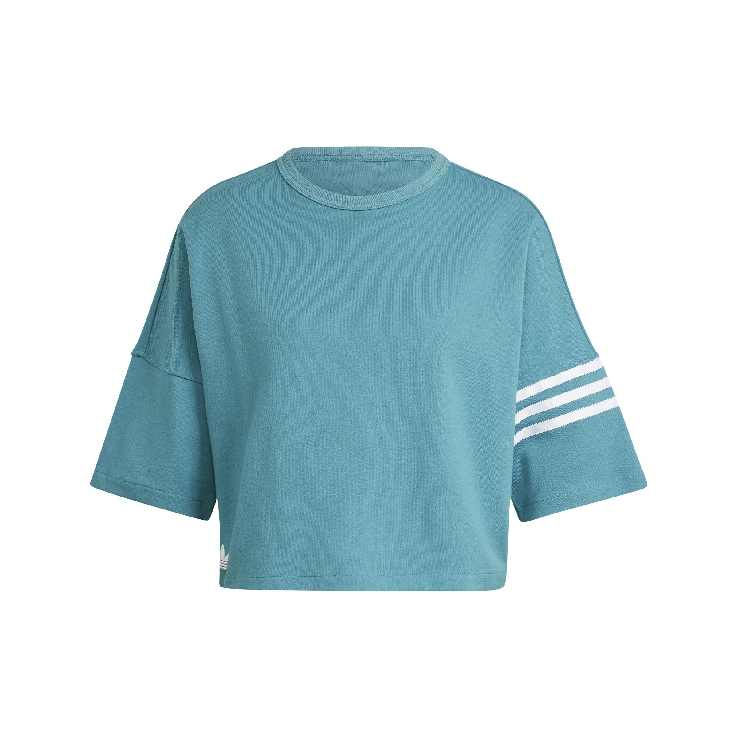 Adicolor Neuclassics T-Shirt, Turquoise, A901_ONE, large image number 1