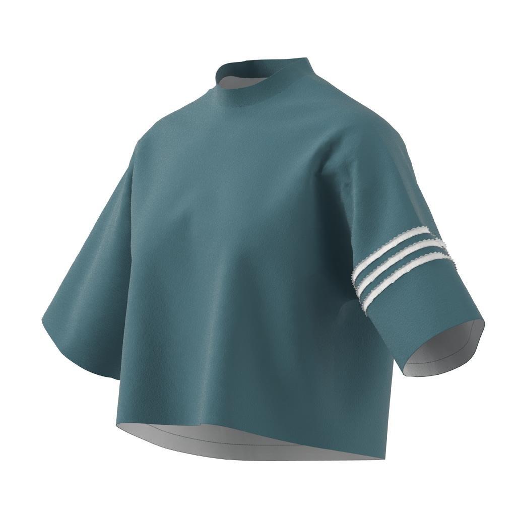 Adicolor Neuclassics T-Shirt, Turquoise, A901_ONE, large image number 10