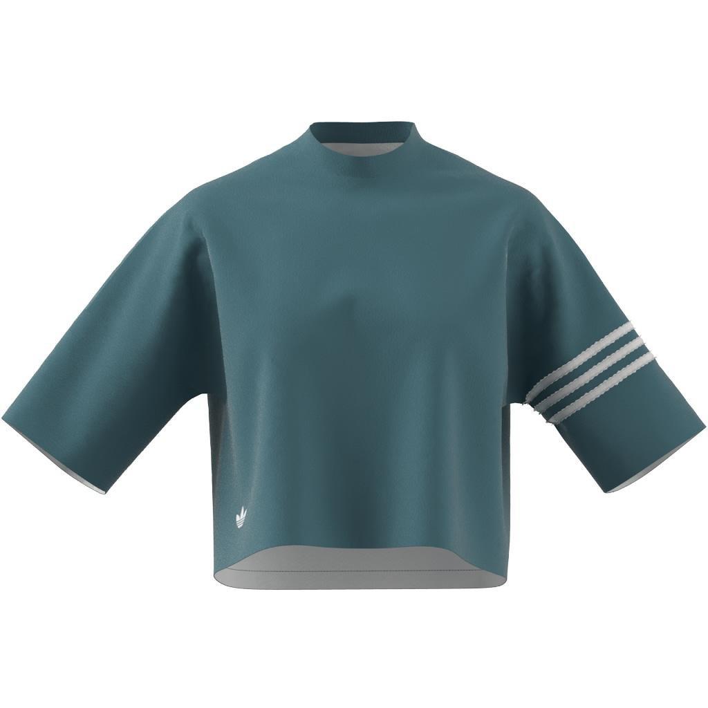 Adicolor Neuclassics T-Shirt, Turquoise, A901_ONE, large image number 11