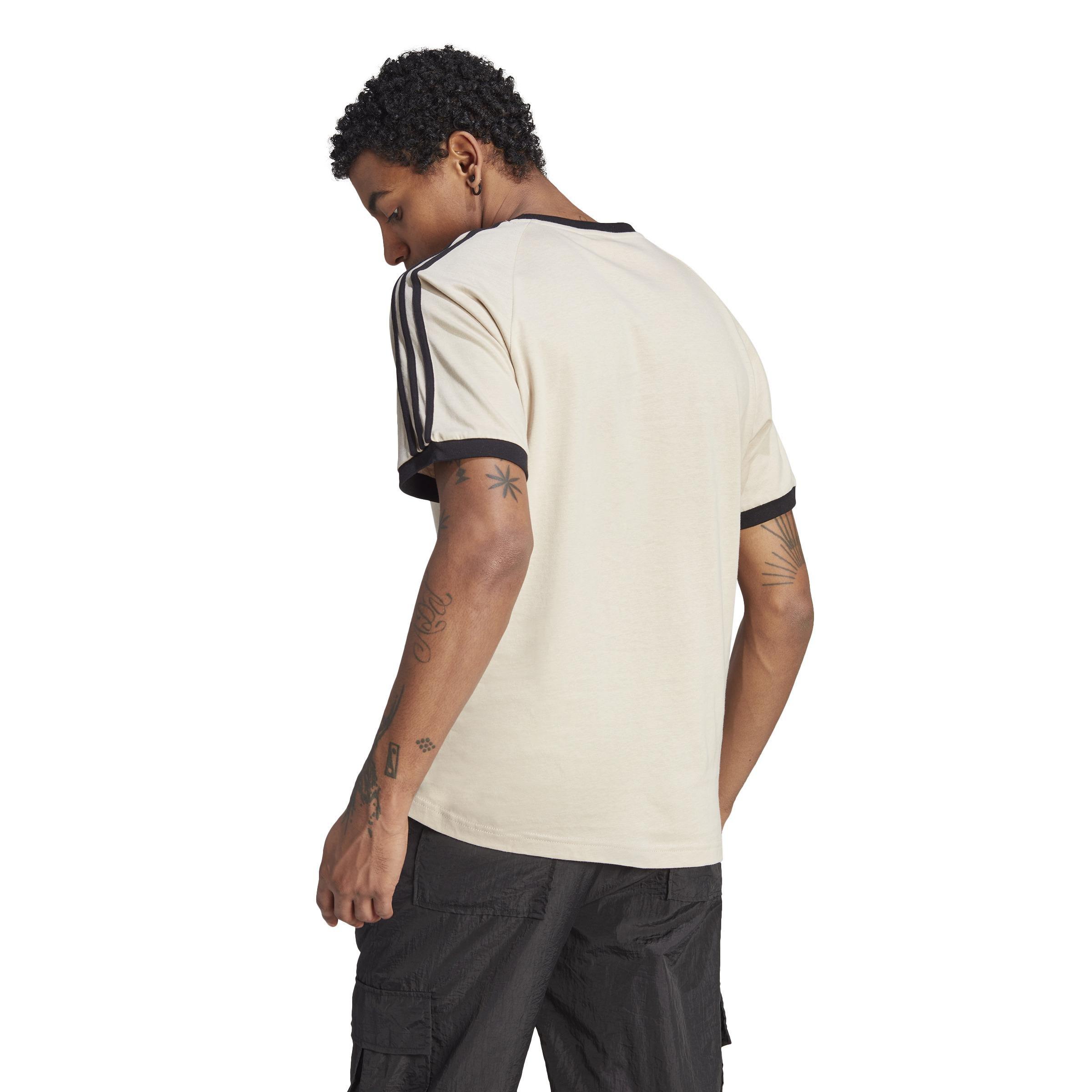 Adicolor Classics 3-Stripes T-Shirt, Beige, , large image number 3