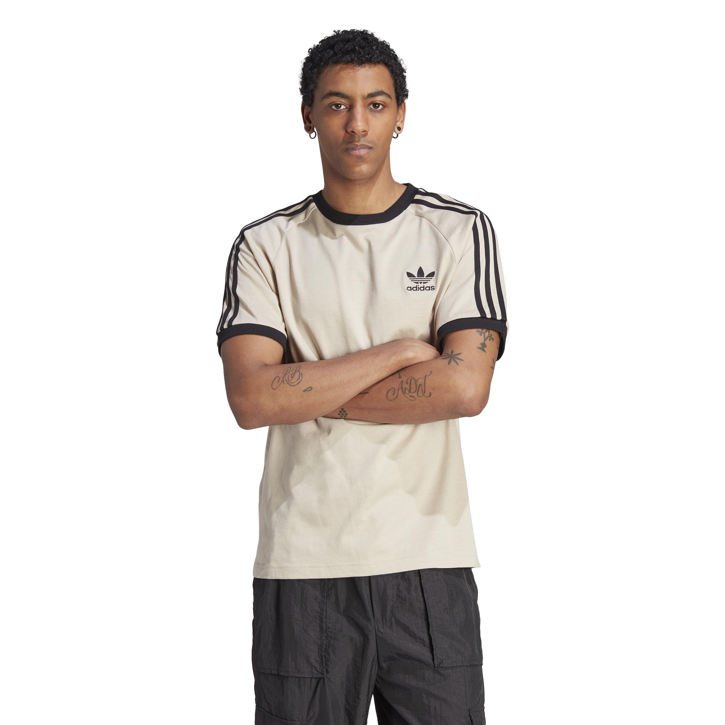 Adicolor Classics 3-Stripes T-Shirt, Beige, , large image number 7