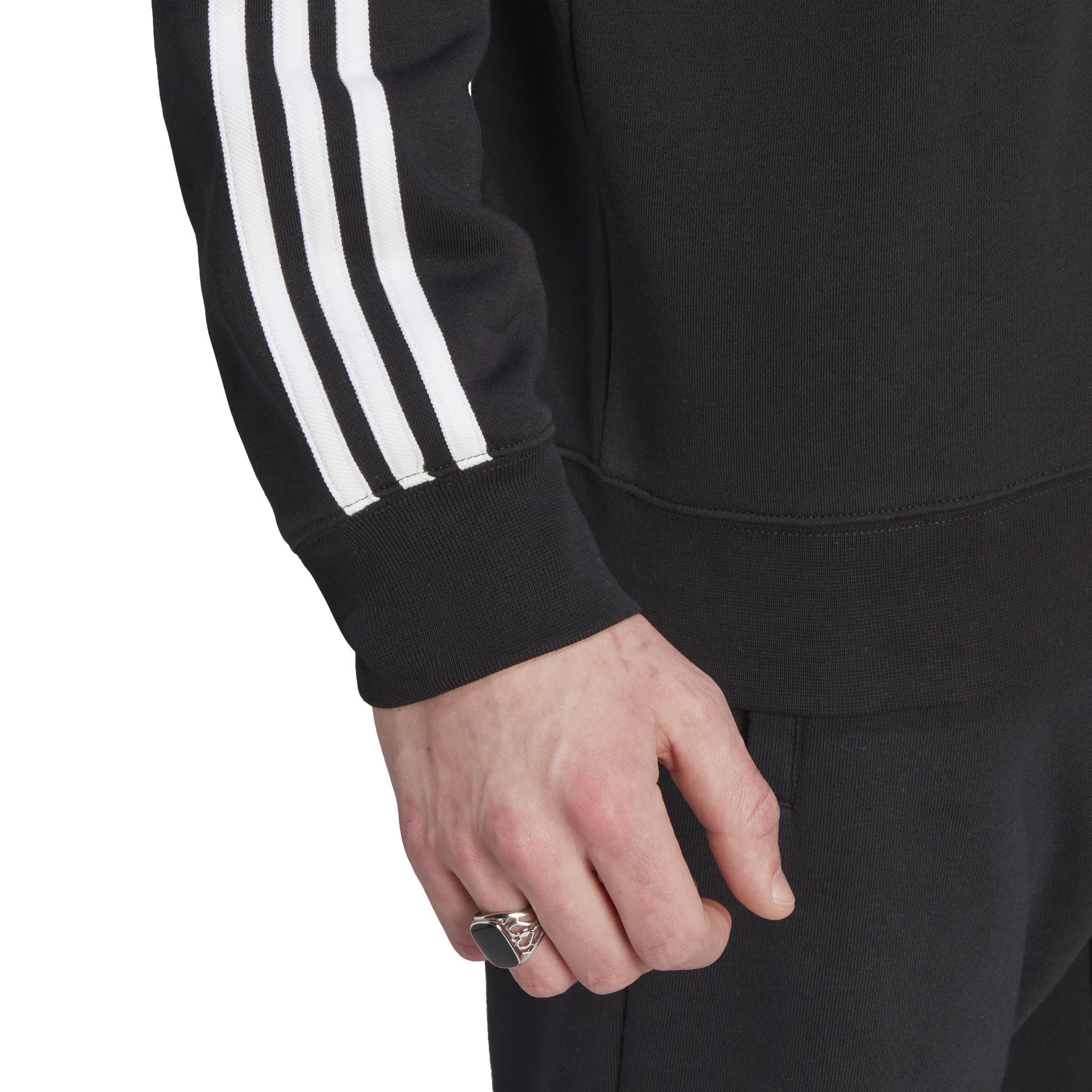 Adicolor Classics 3-Stripes Crew, Black, A901_ONE, large image number 5
