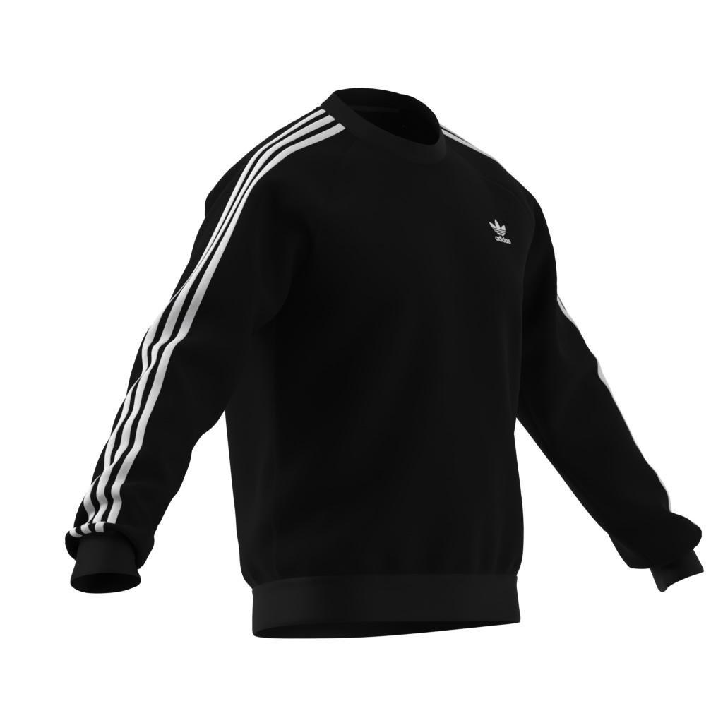 Adicolor Classics 3-Stripes Crew, Black, A901_ONE, large image number 11