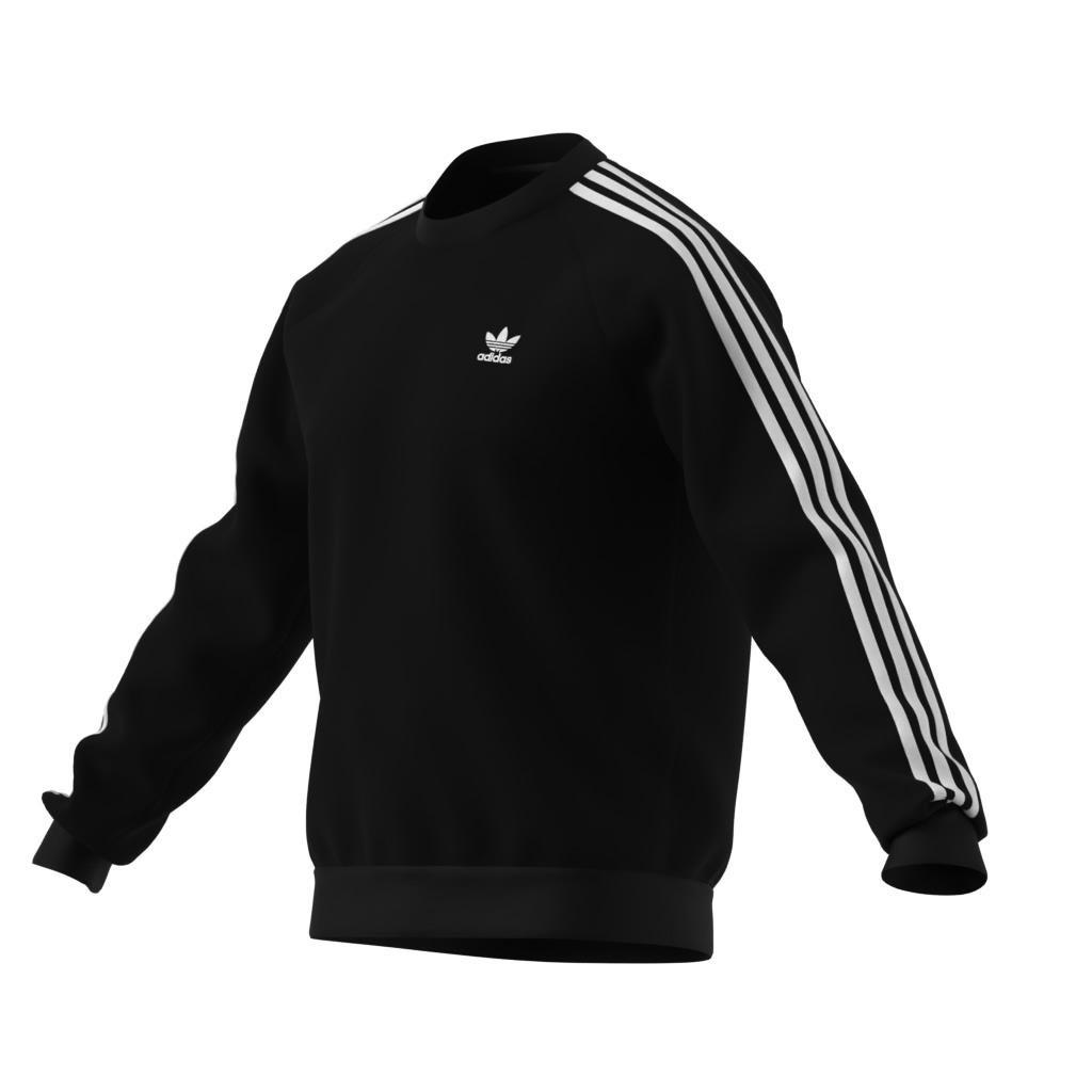 Adicolor Classics 3-Stripes Crew, Black, A901_ONE, large image number 14