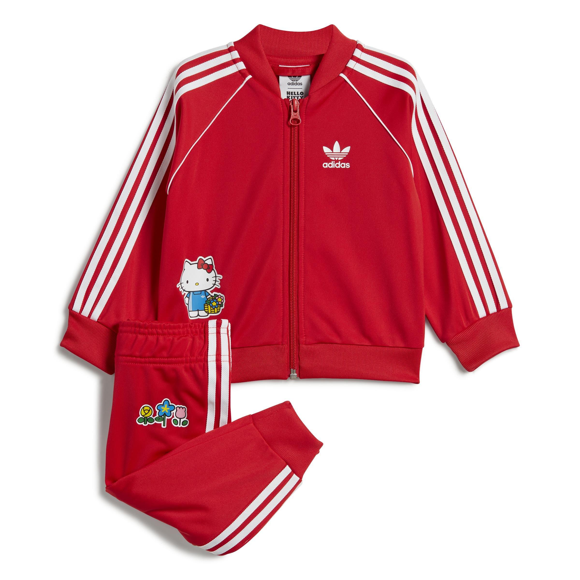 Unisex Kids Originals X Hello Kitty Sst Set, Red, A901_ONE, large image number 1
