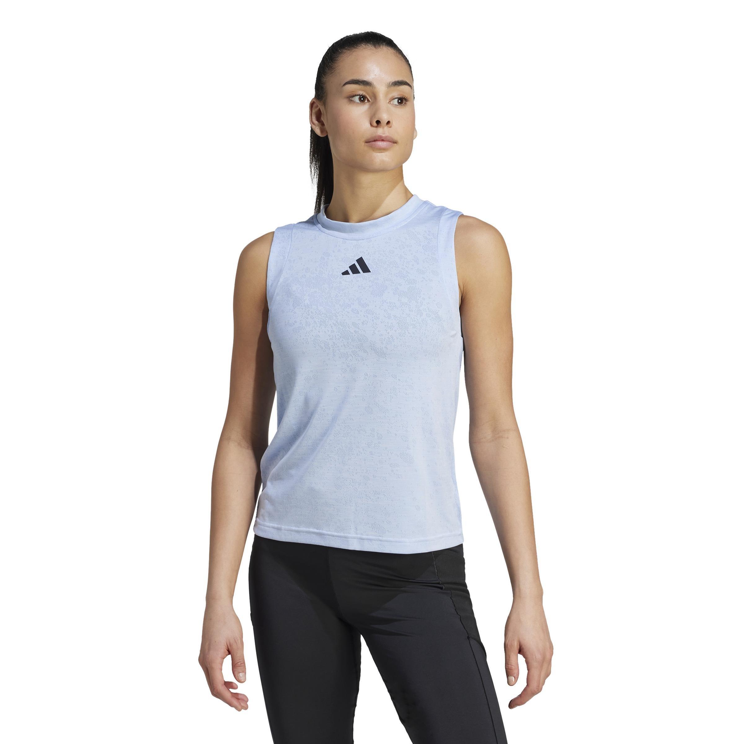 Tennis Match Tank Top, Blue, A901_ONE, large image number 0