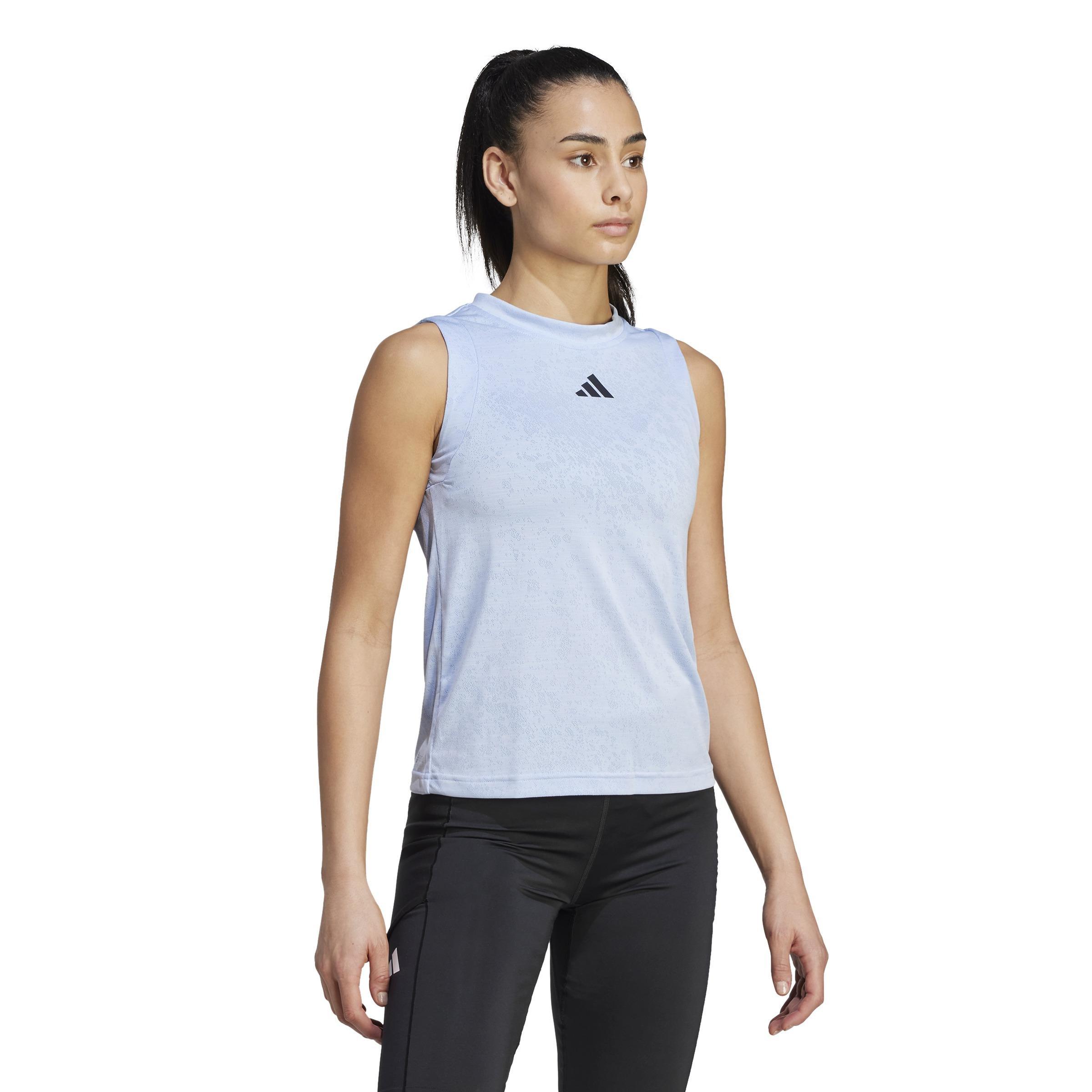 Tennis Match Tank Top, Blue, A901_ONE, large image number 1