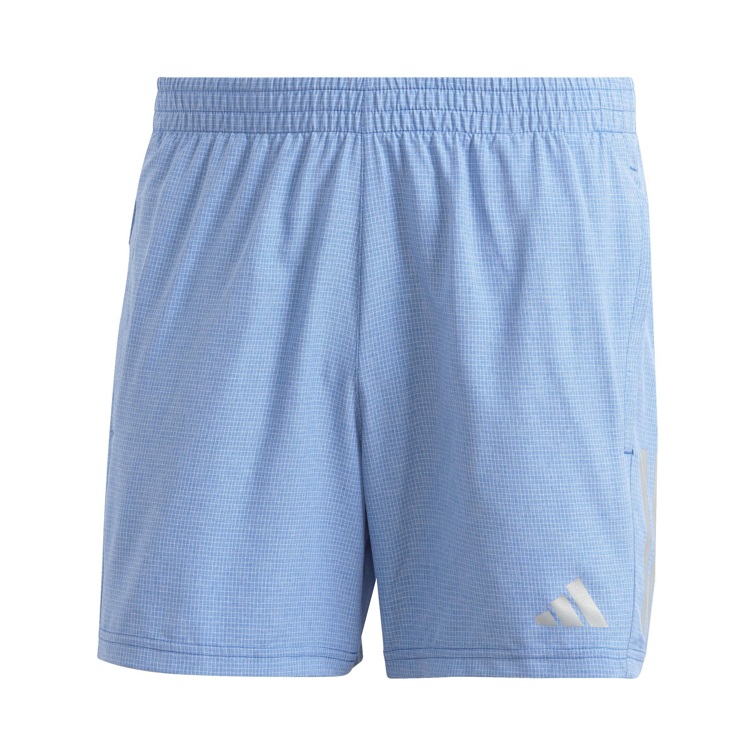Own The Run Heather Shorts, Blue, , large image number 1