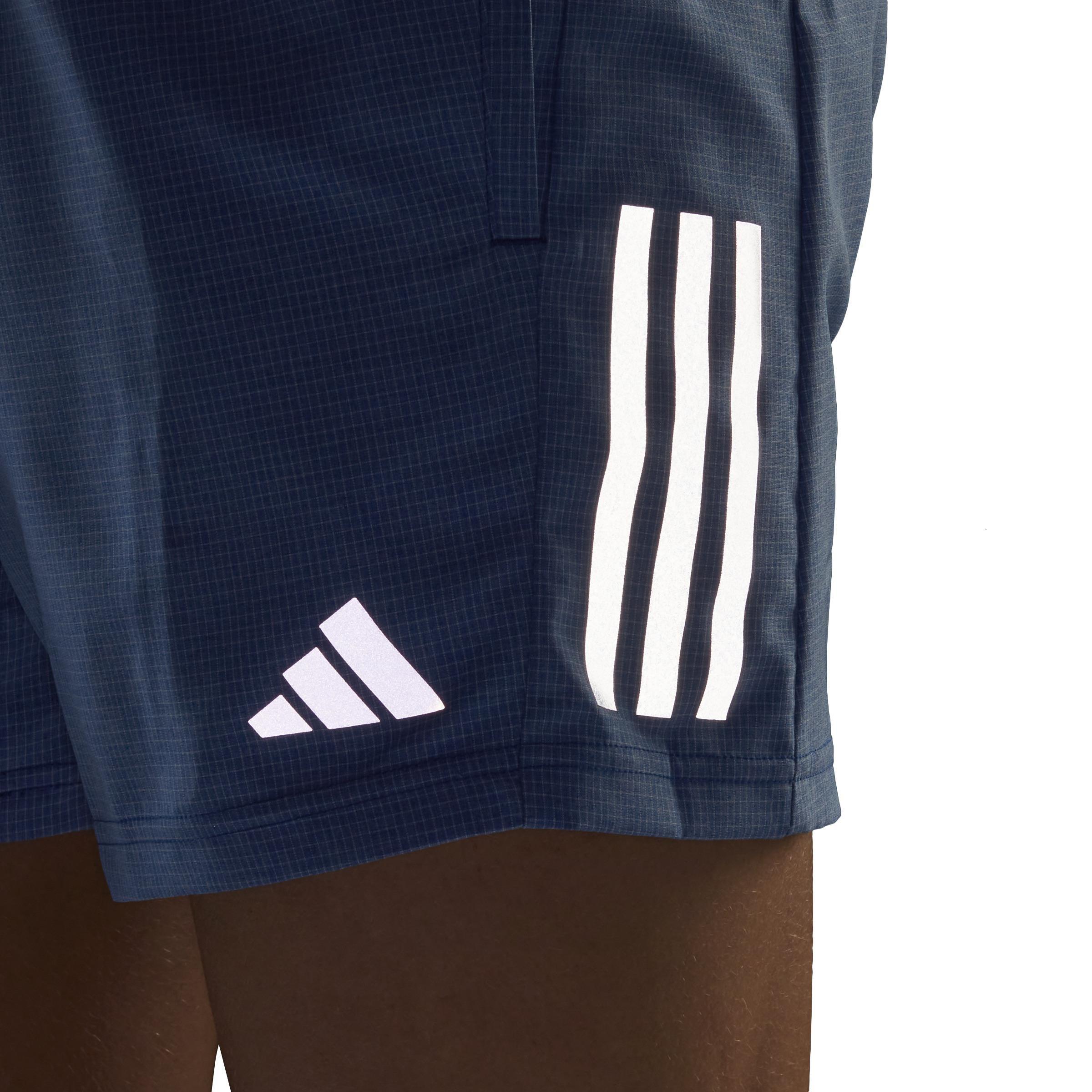 Own The Run Heather Shorts, Blue, , large image number 3