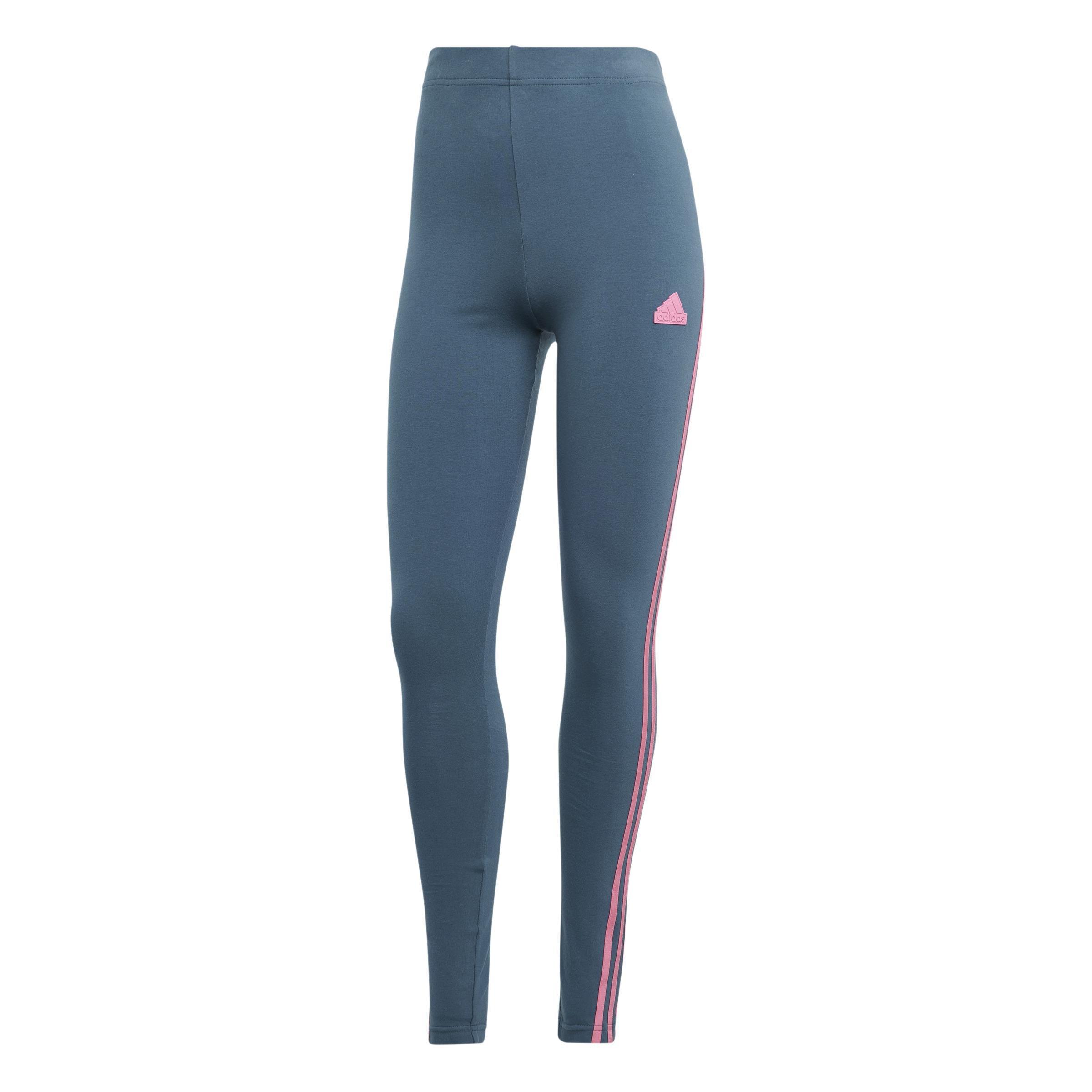 Future Icons 3-Stripes Leggings, Turquoise, , large image number 0