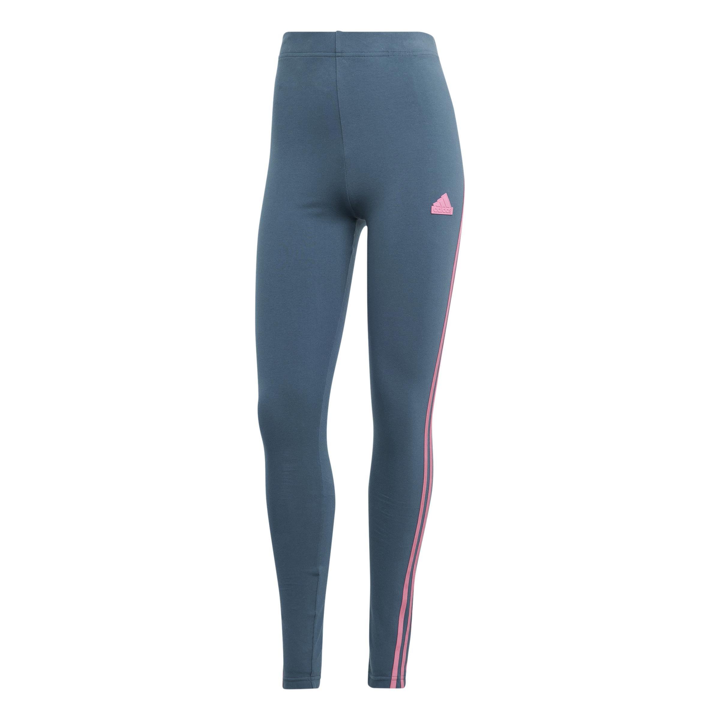 Future Icons 3-Stripes Leggings, Turquoise, , large image number 1