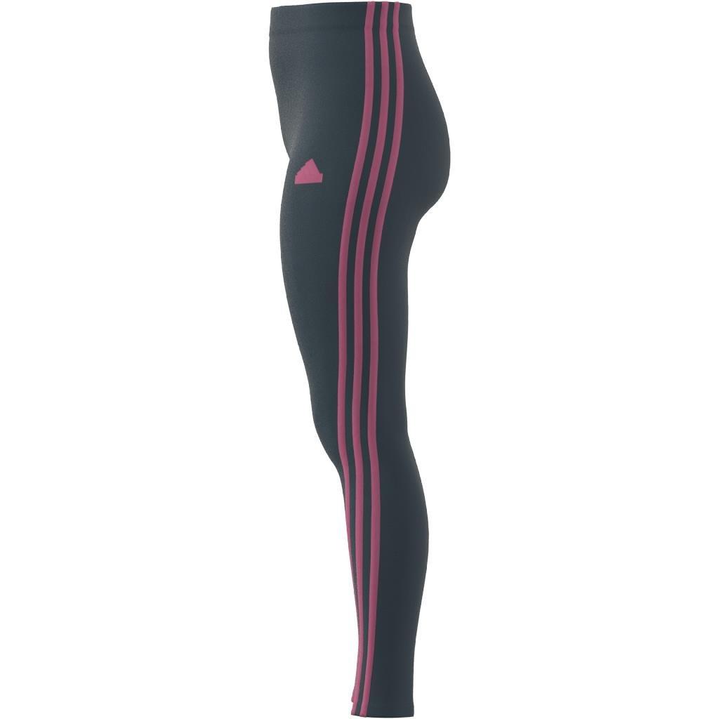 Future Icons 3-Stripes Leggings, Turquoise, , large image number 5