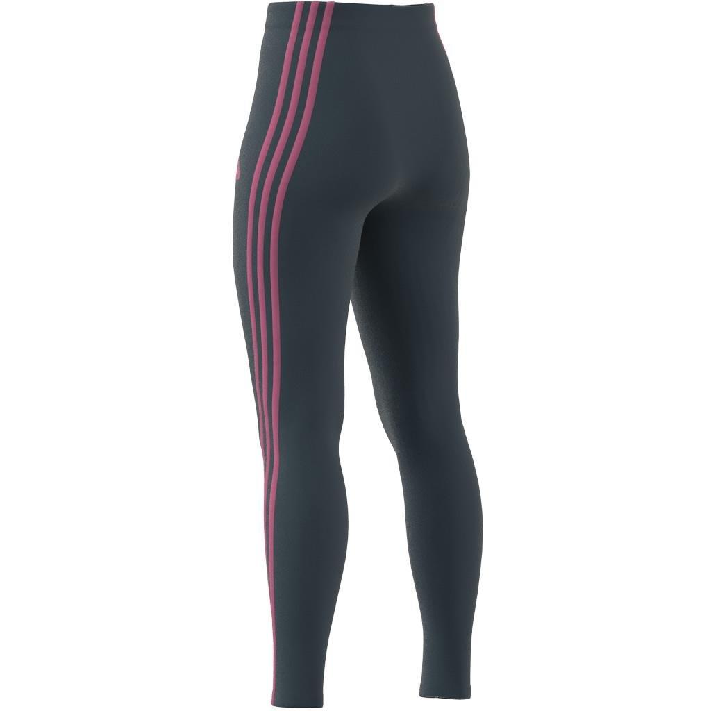 Future Icons 3-Stripes Leggings, Turquoise, , large image number 7
