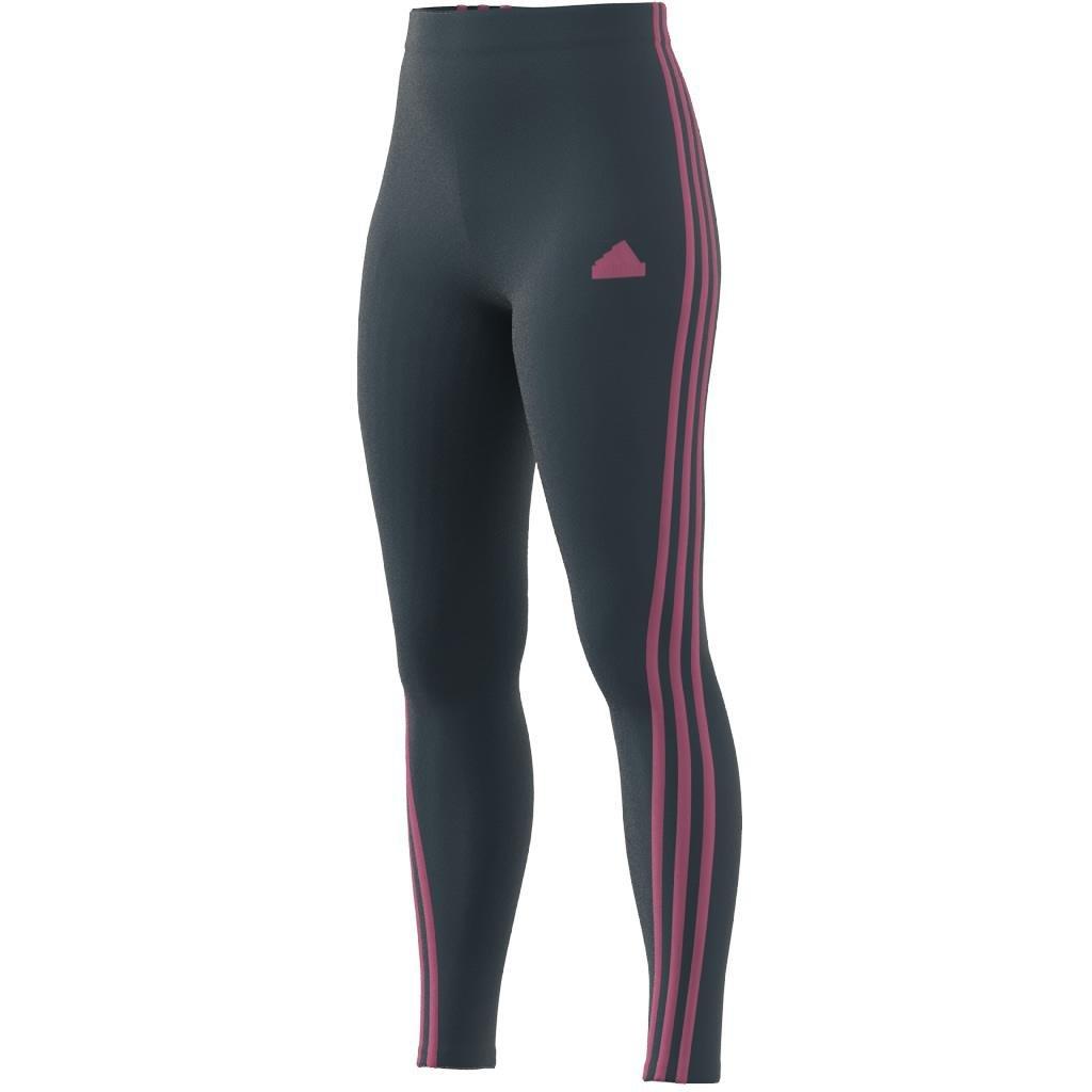 Future Icons 3-Stripes Leggings, Turquoise, , large image number 8