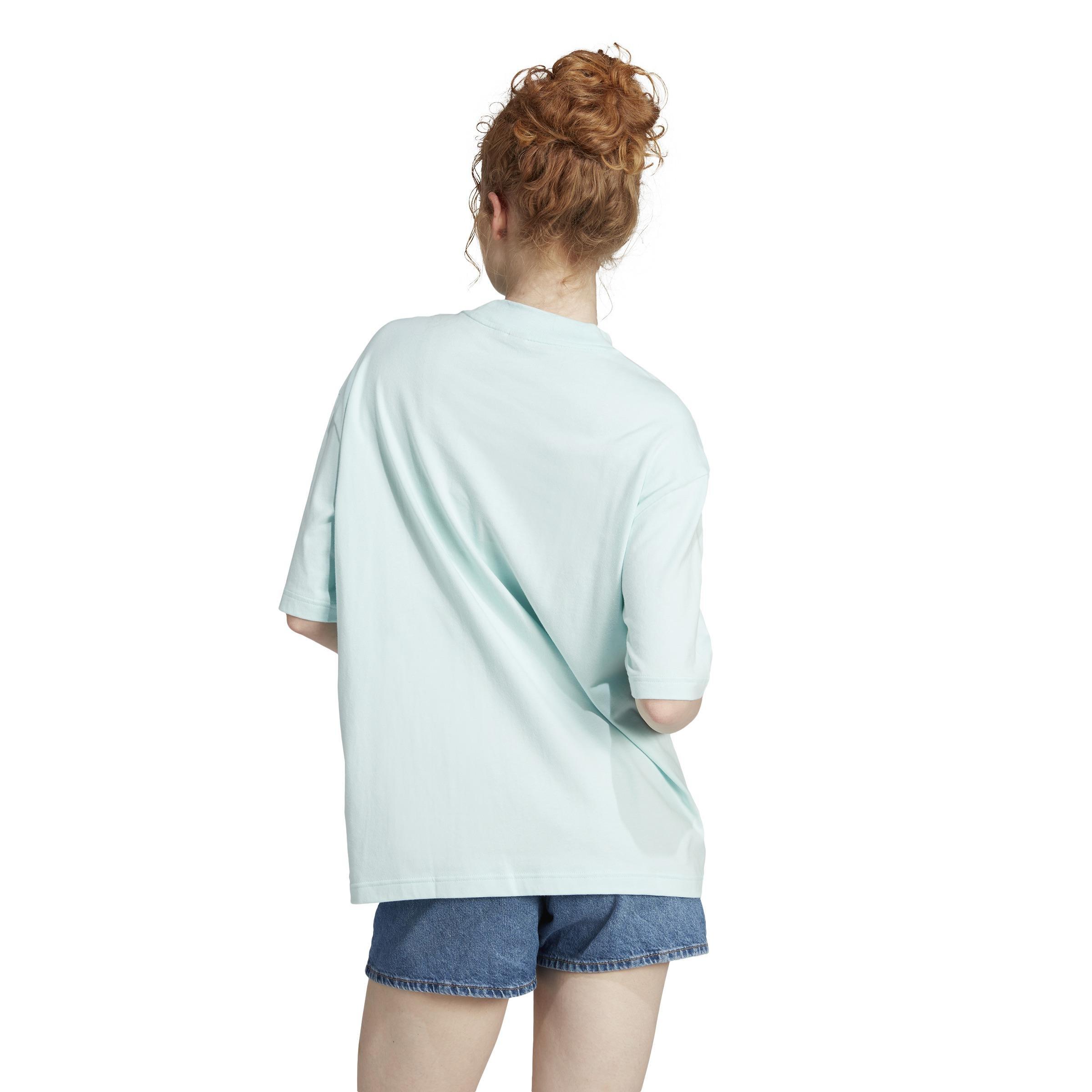 Future Icons Badge Of Sport Boyfriend T-Shirt, Turquoise, , large image number 3