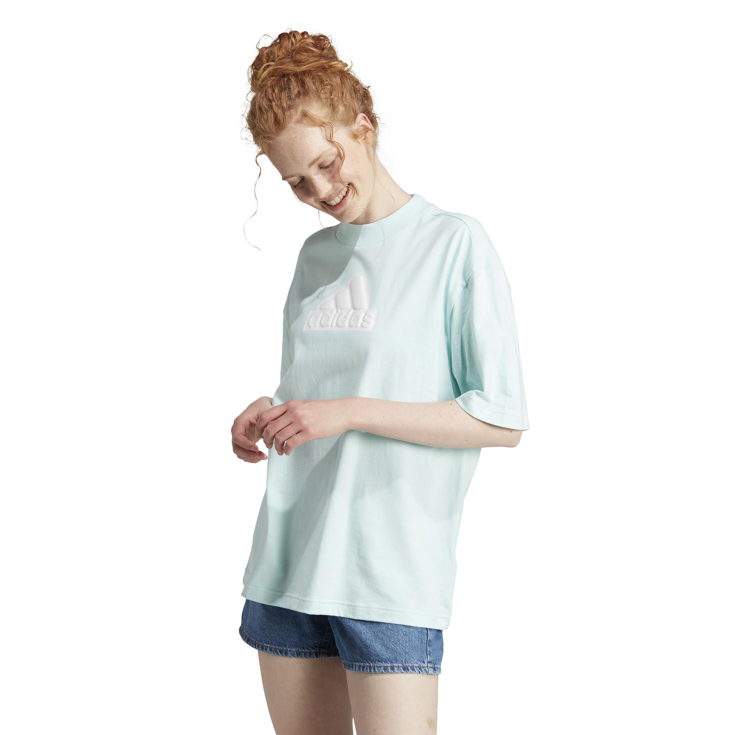 Future Icons Badge Of Sport Boyfriend T-Shirt, Turquoise, , large image number 10