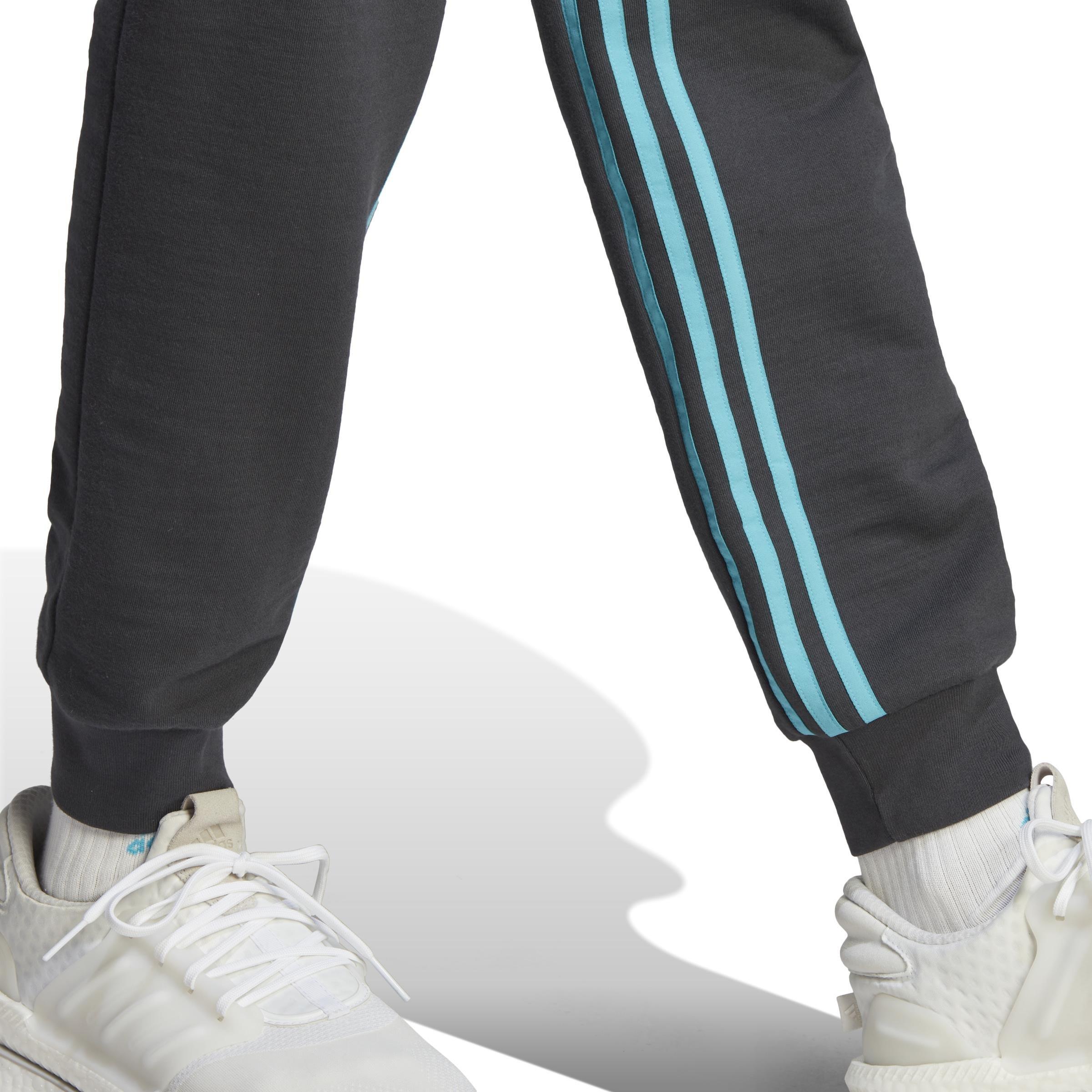Dance 3-Stripes High-Waisted Tapered Cargo Joggers, Grey, A901_ONE, large image number 5