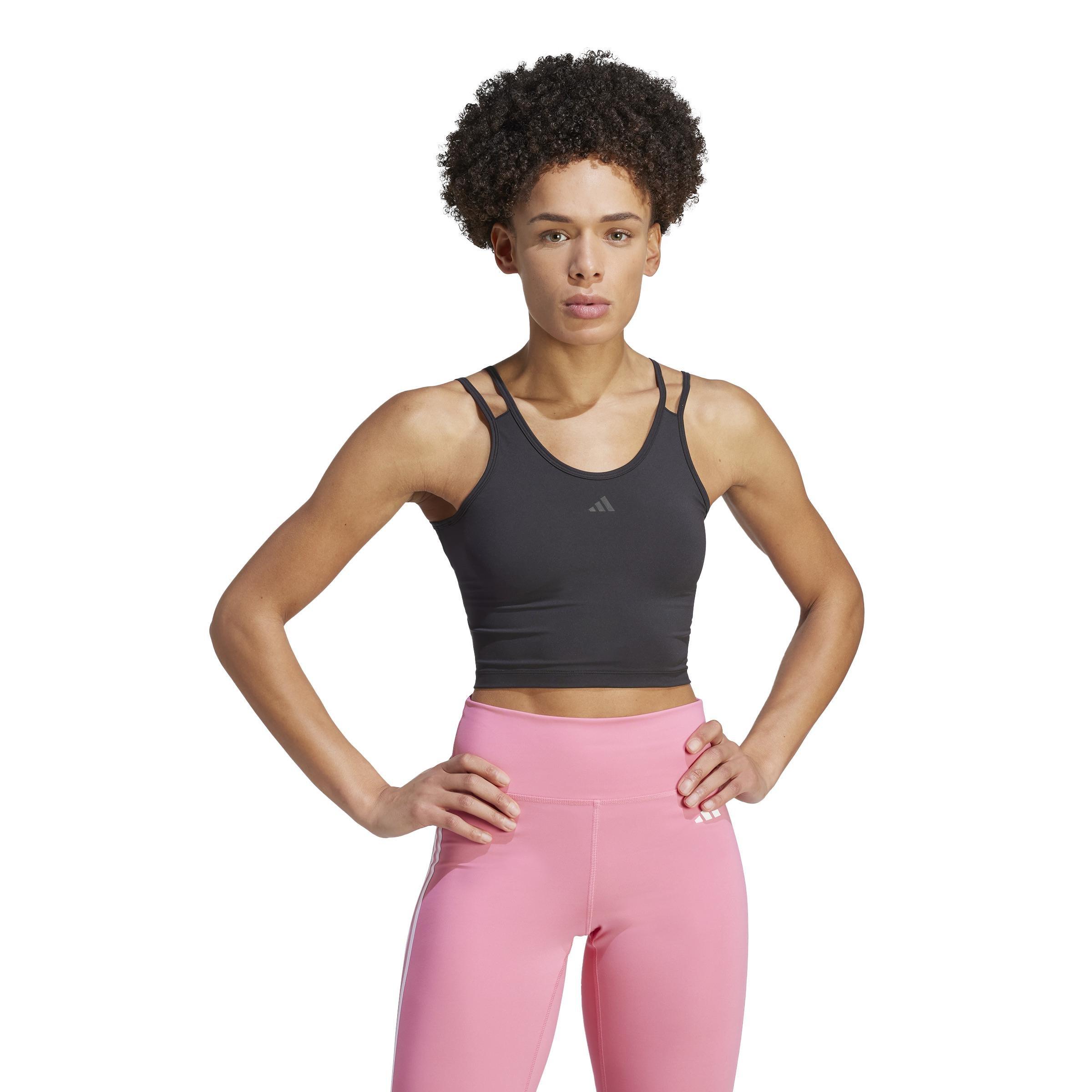 Hiit Heat.Rdy Crop Tank Top, Black, A901_ONE, large image number 10