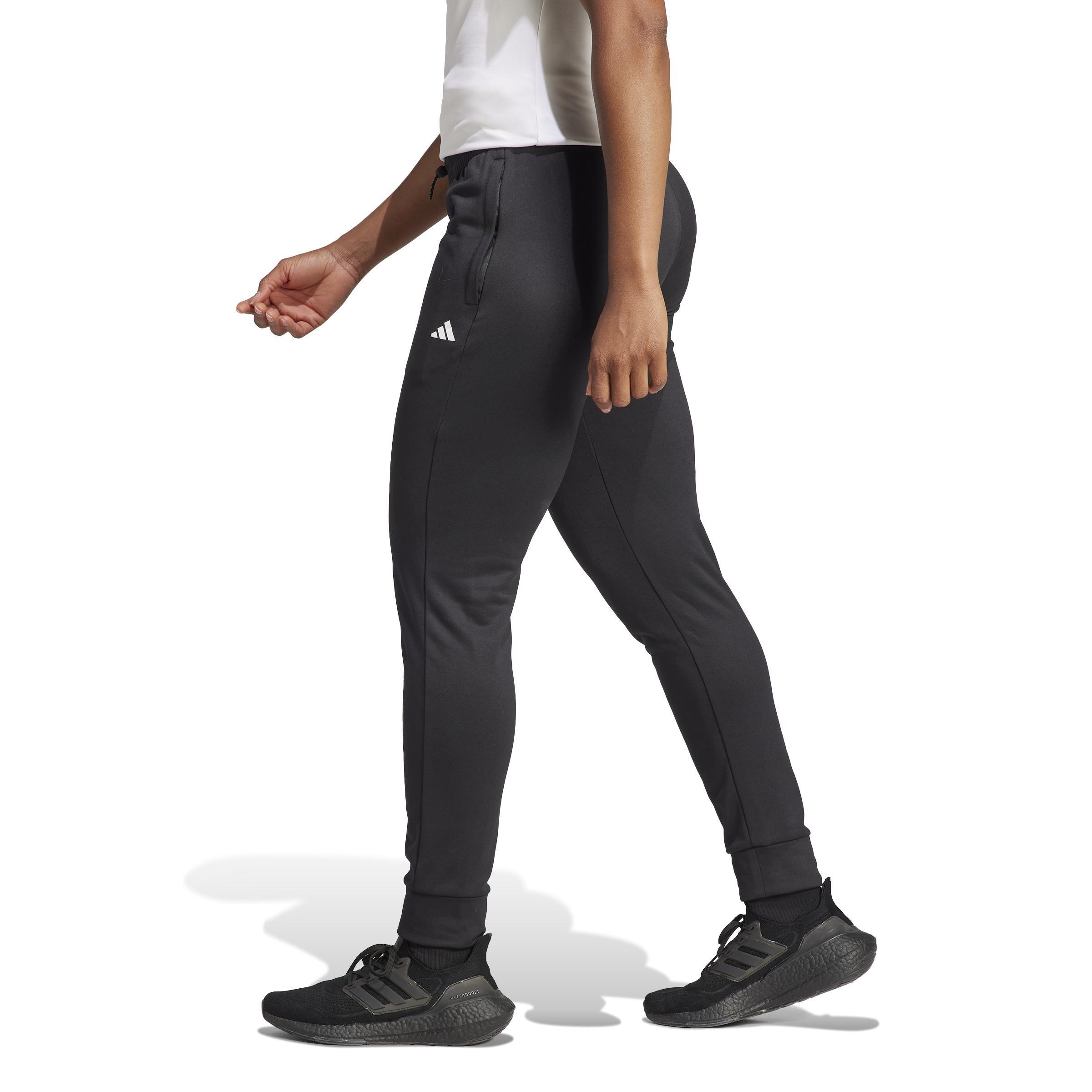 Aeroready Game And Go Regular Tapered Fleece Joggers, Black, , large image number 8