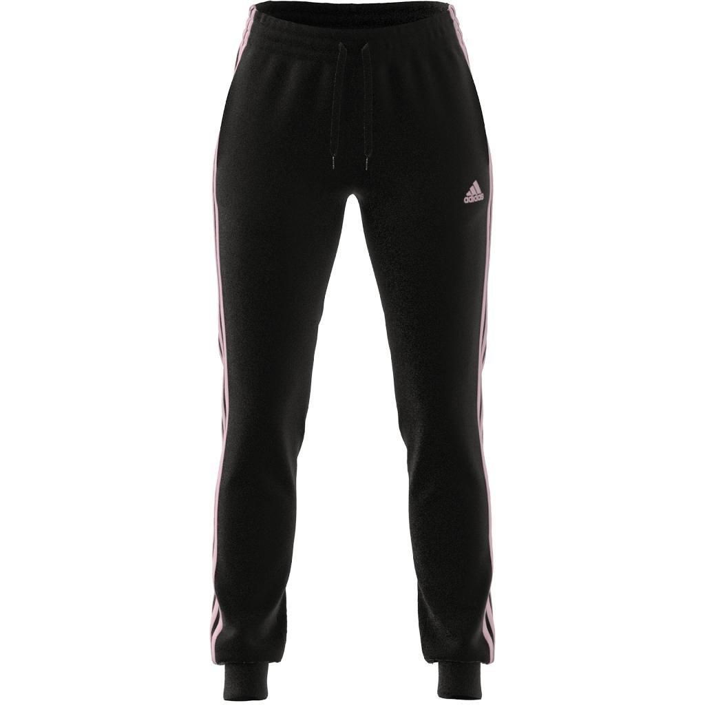 Essentials Single Jersey 3-Stripes Joggers, Black, A901_ONE, large image number 7