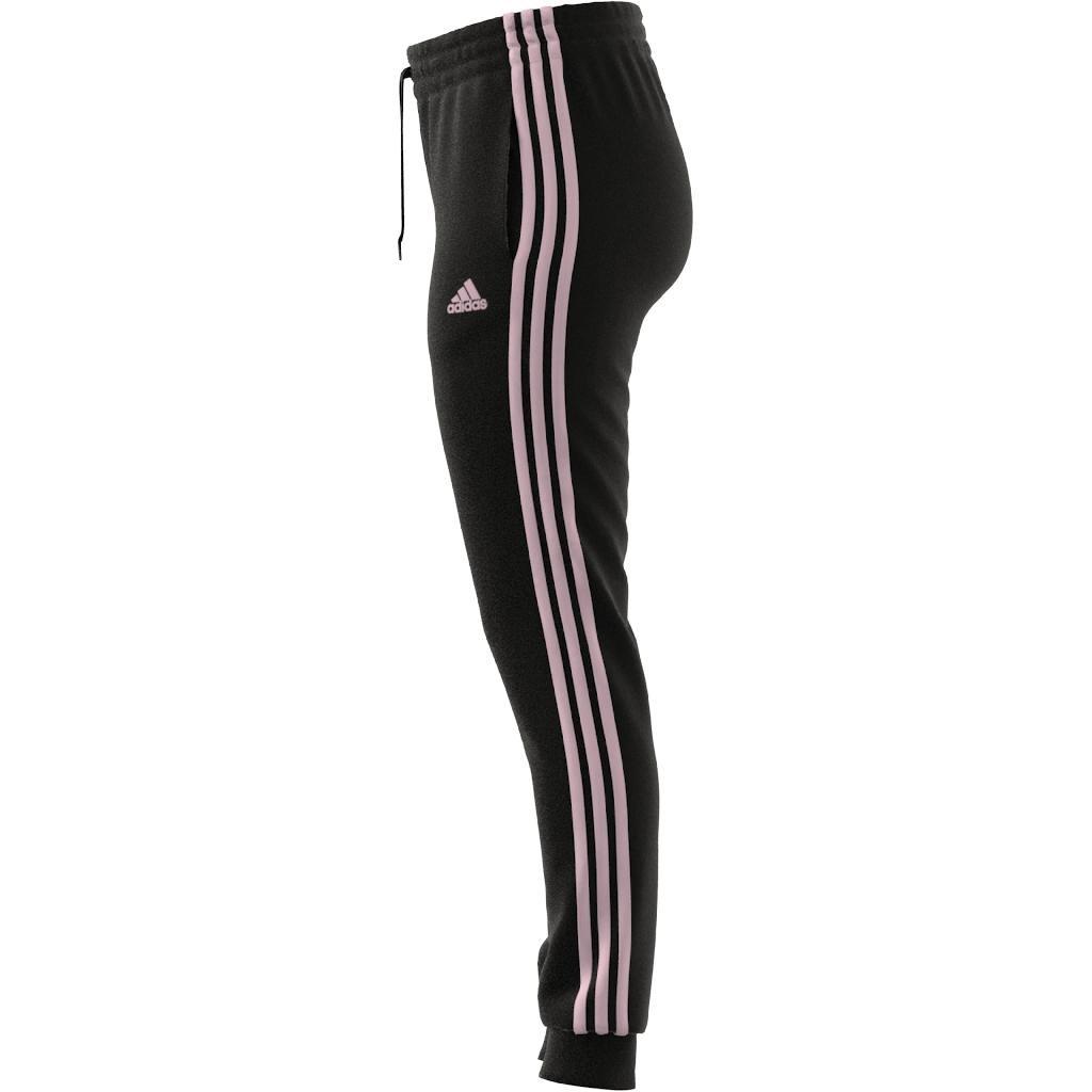 Essentials Single Jersey 3-Stripes Joggers, Black, A901_ONE, large image number 10