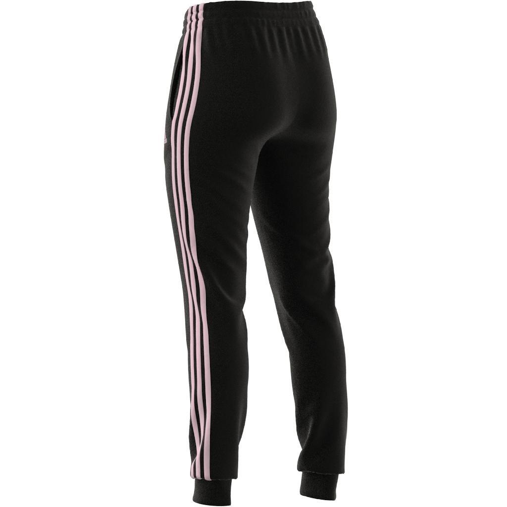 Essentials Single Jersey 3-Stripes Joggers, Black, A901_ONE, large image number 11