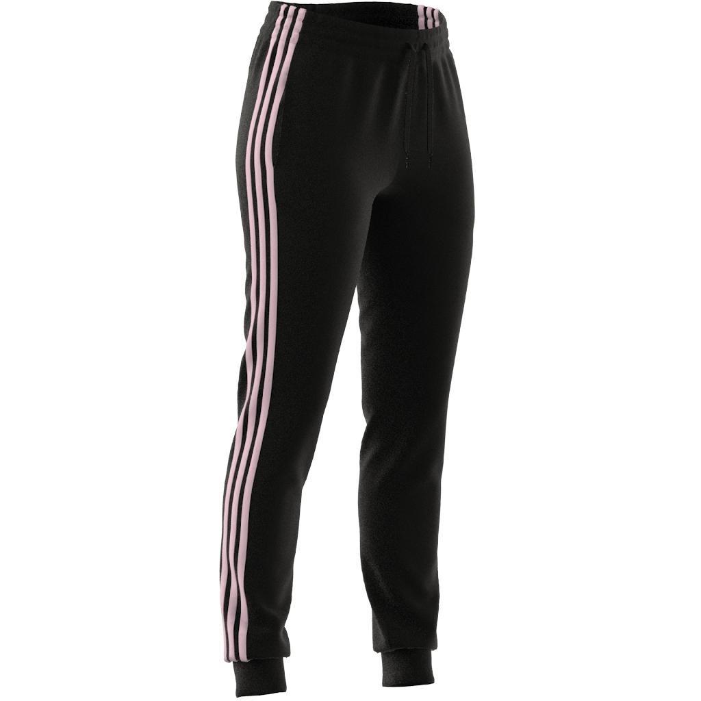 Essentials Single Jersey 3-Stripes Joggers, Black, A901_ONE, large image number 13