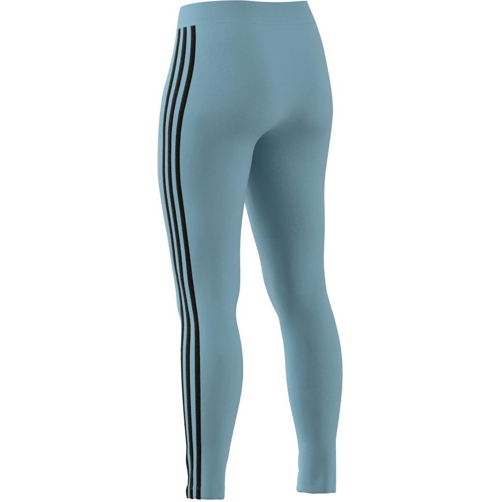 3 Stripes Leggings, Turquoise, , large image number 8