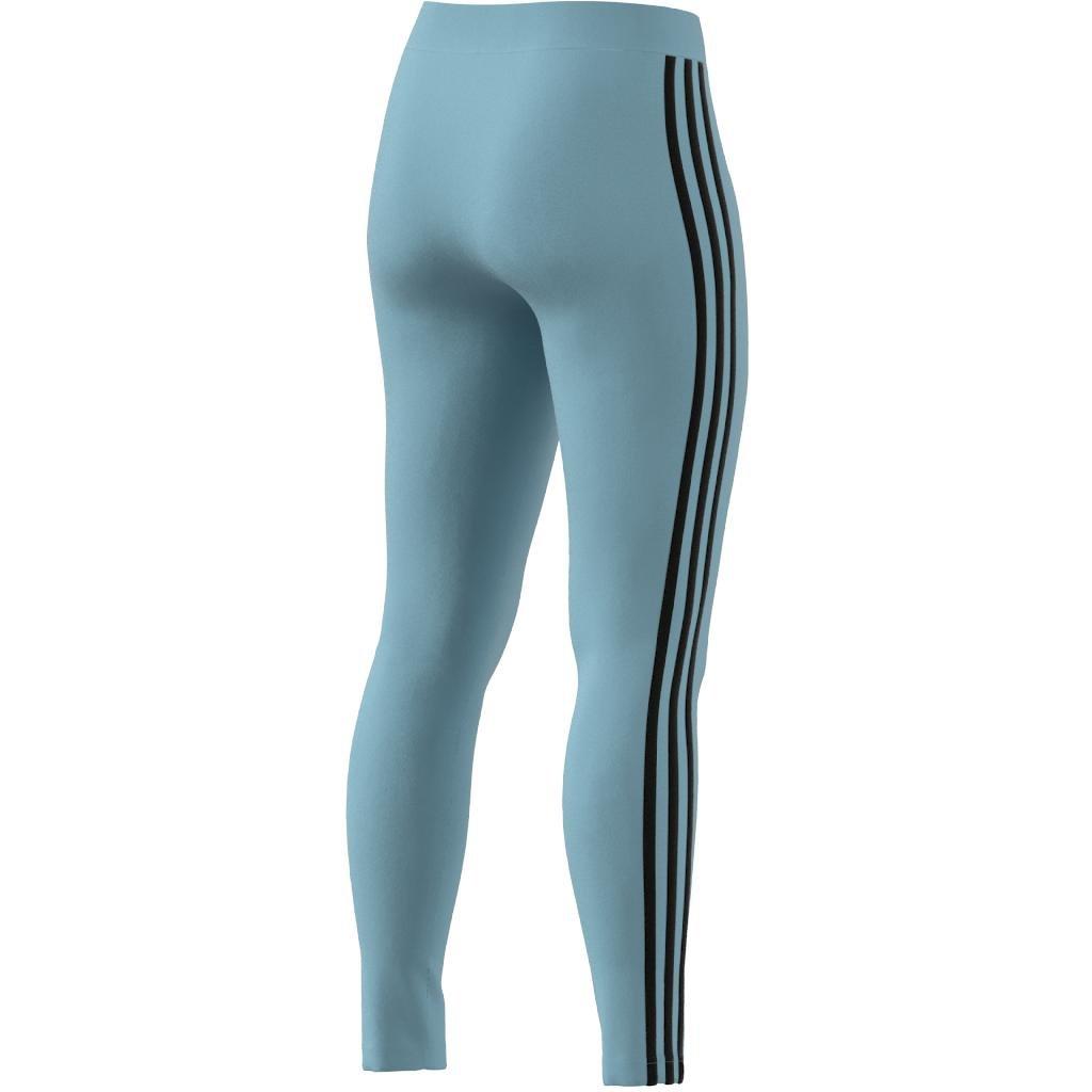 3 Stripes Leggings, Turquoise, , large image number 11