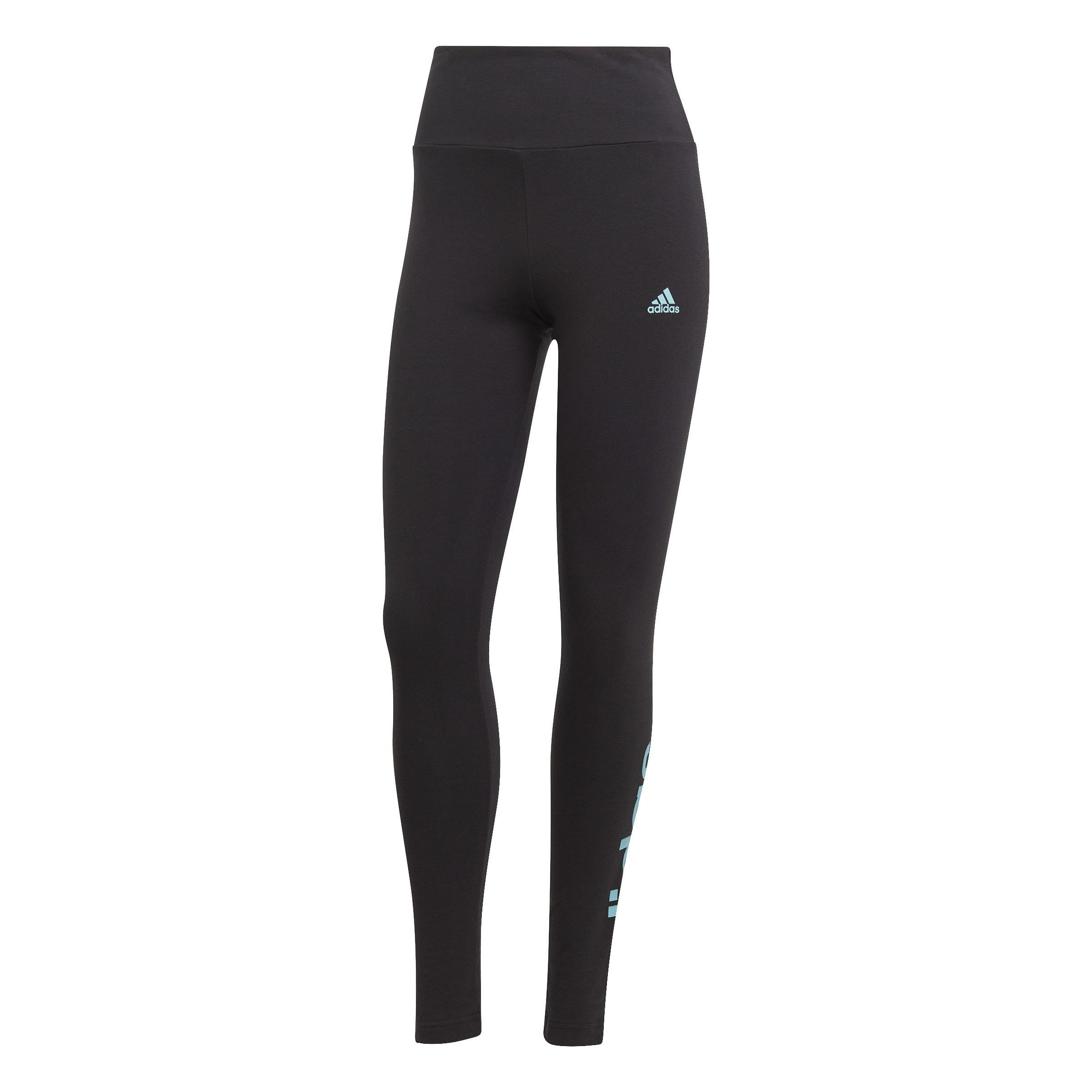 Essentials High-Waisted Logo Leggings, Multicolour, , large image number 0