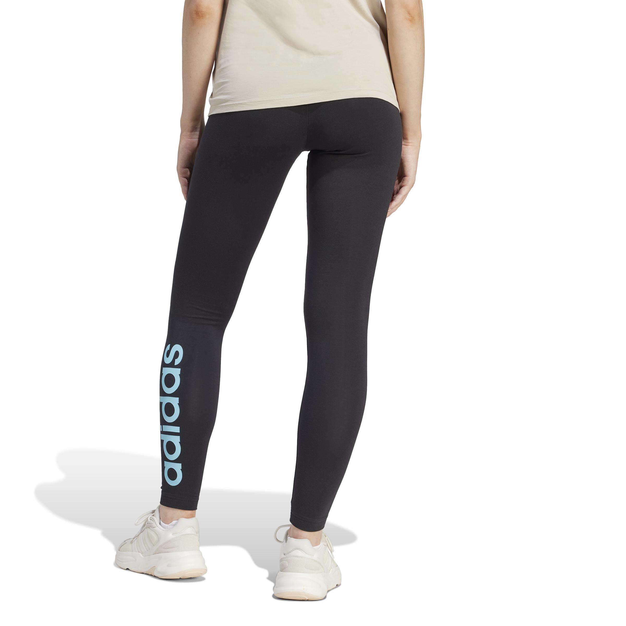 Essentials High-Waisted Logo Leggings, Multicolour, A901_ONE, large image number 2