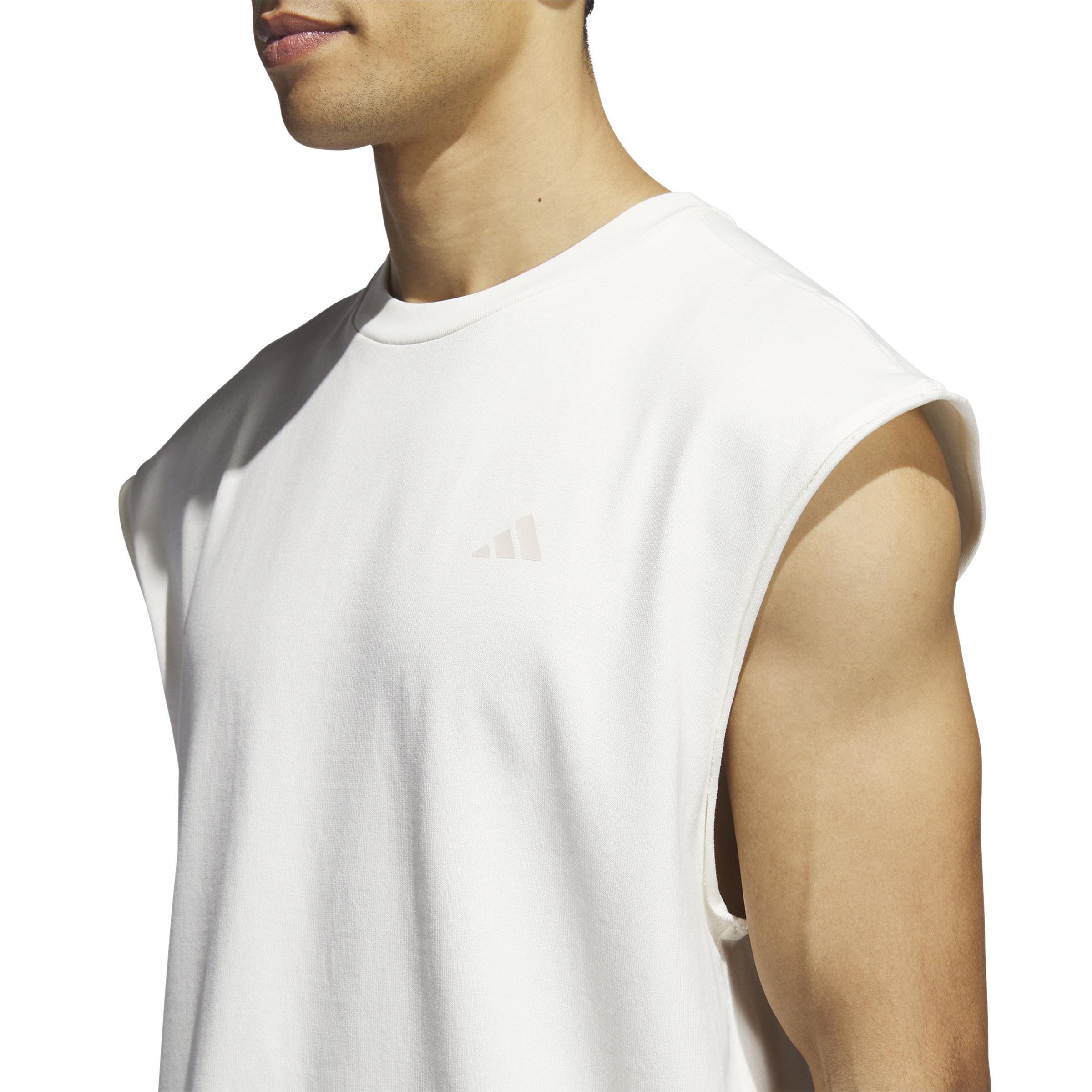 Select Warm-Up Tank Top, White, A901_ONE, large image number 4