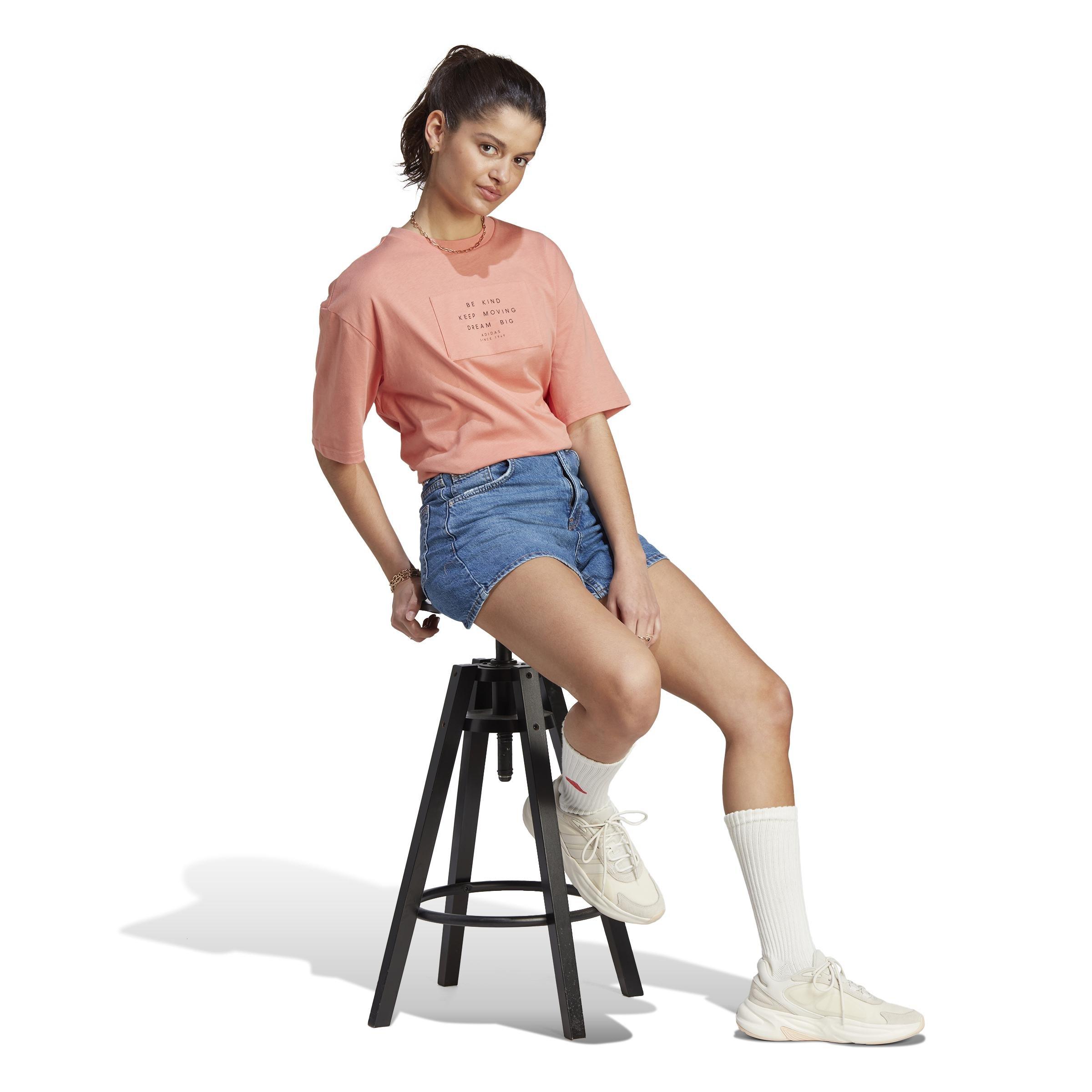 Lounge Graphic T-Shirt, Red, A901_ONE, large image number 9