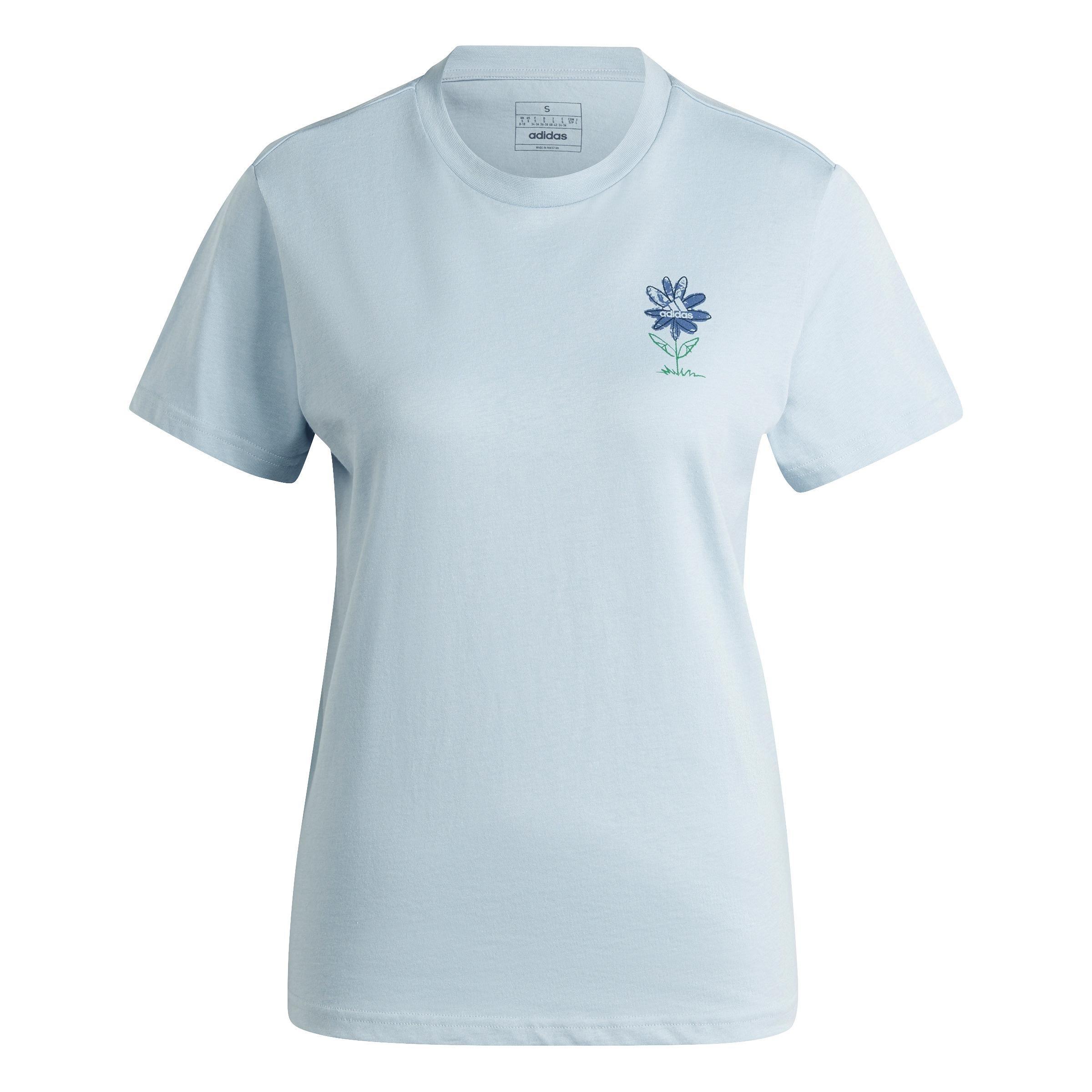 Change Through Sports Graphic T-Shirt, Blue, A901_ONE, large image number 2