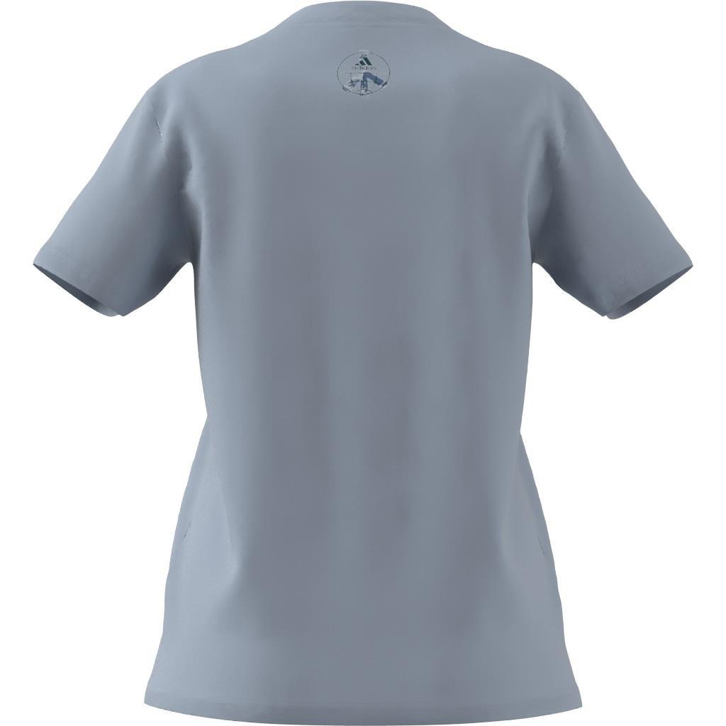 Change Through Sports Graphic T-Shirt, Blue, A901_ONE, large image number 7