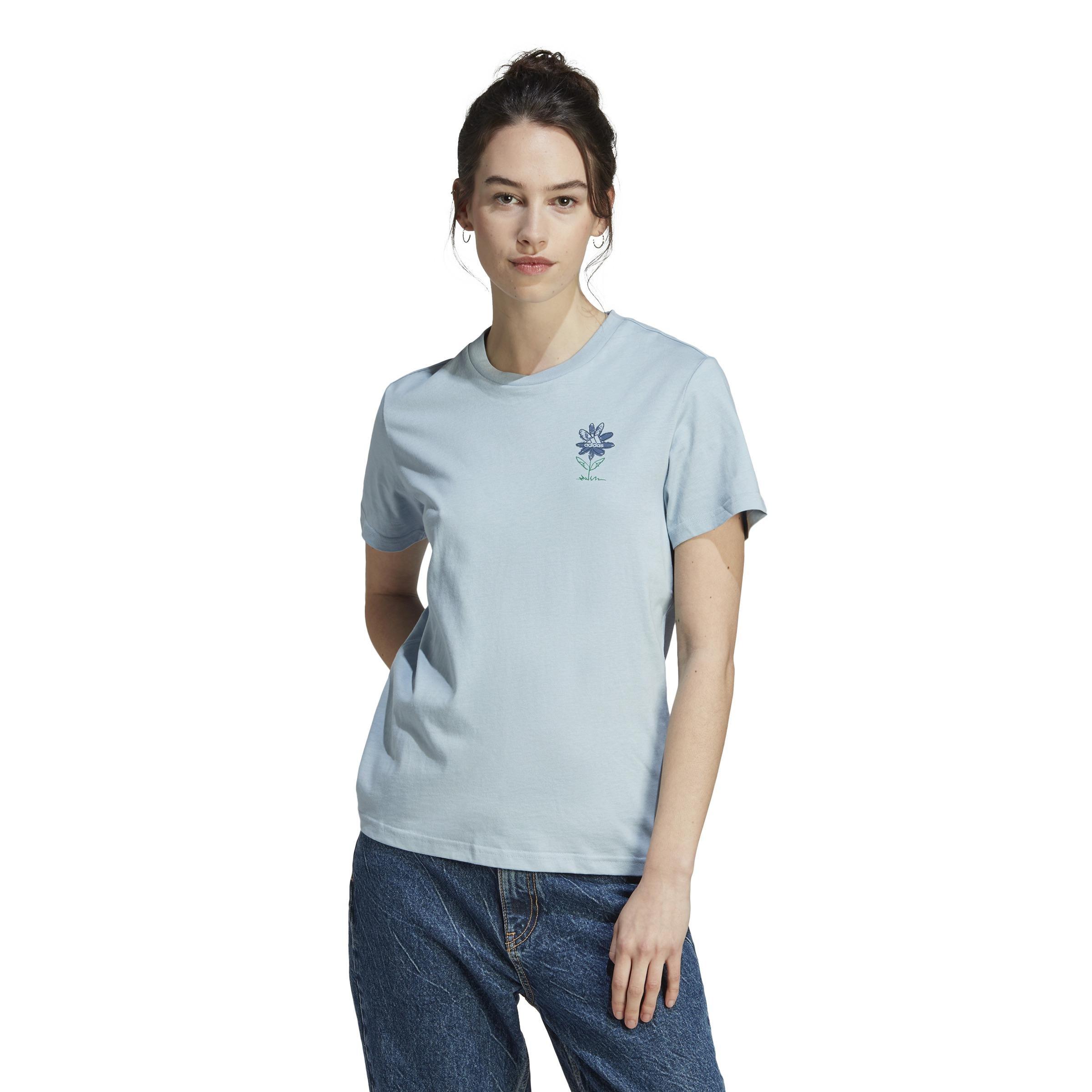 Change Through Sports Graphic T-Shirt, Blue, A901_ONE, large image number 8