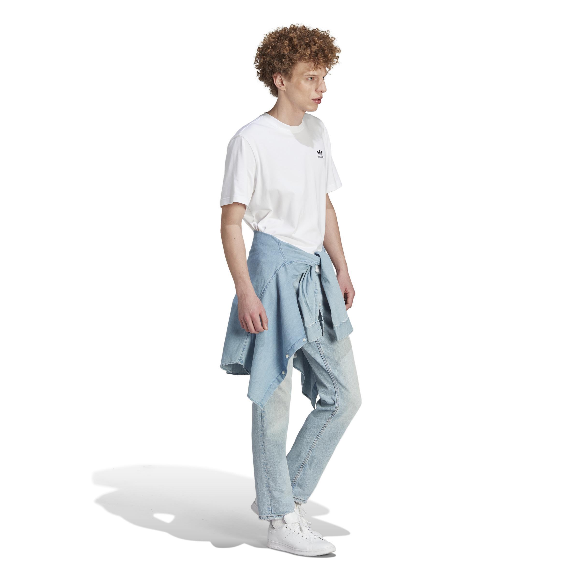 Adicolor Classics Back+Front Trefoil Boxy T-Shirt, White, A901_ONE, large image number 0