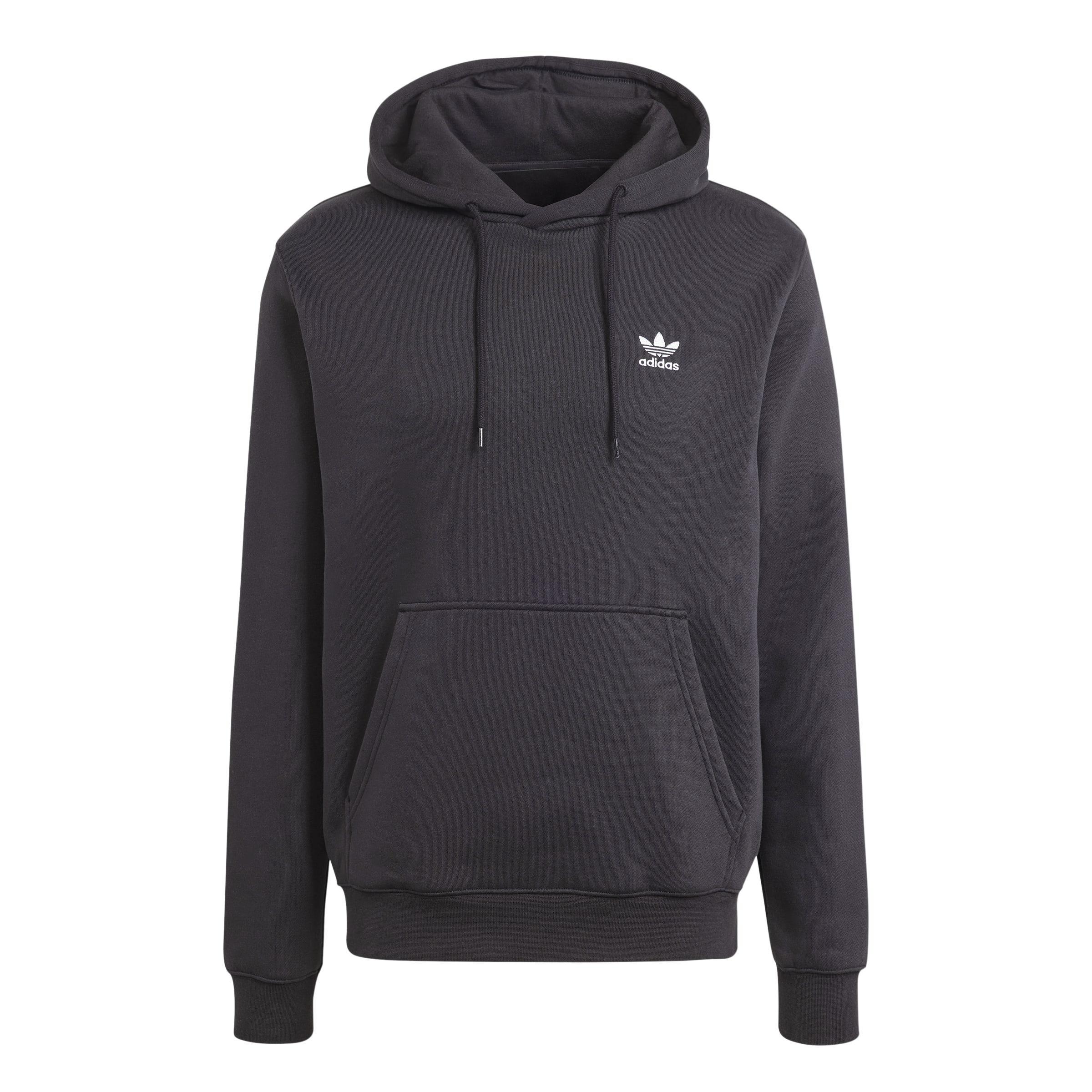 Trefoil Essentials Hoodie, Black, A901_ONE, large image number 2