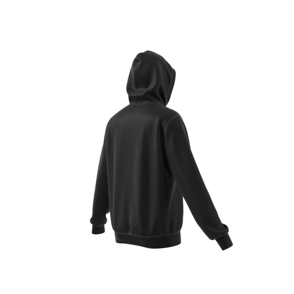 Trefoil Essentials Hoodie, Black, A901_ONE, large image number 7