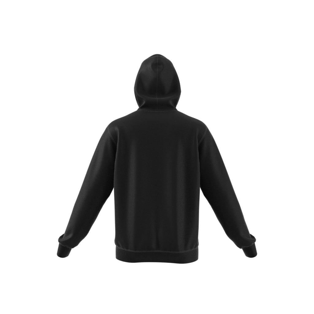 Trefoil Essentials Hoodie, Black, A901_ONE, large image number 11